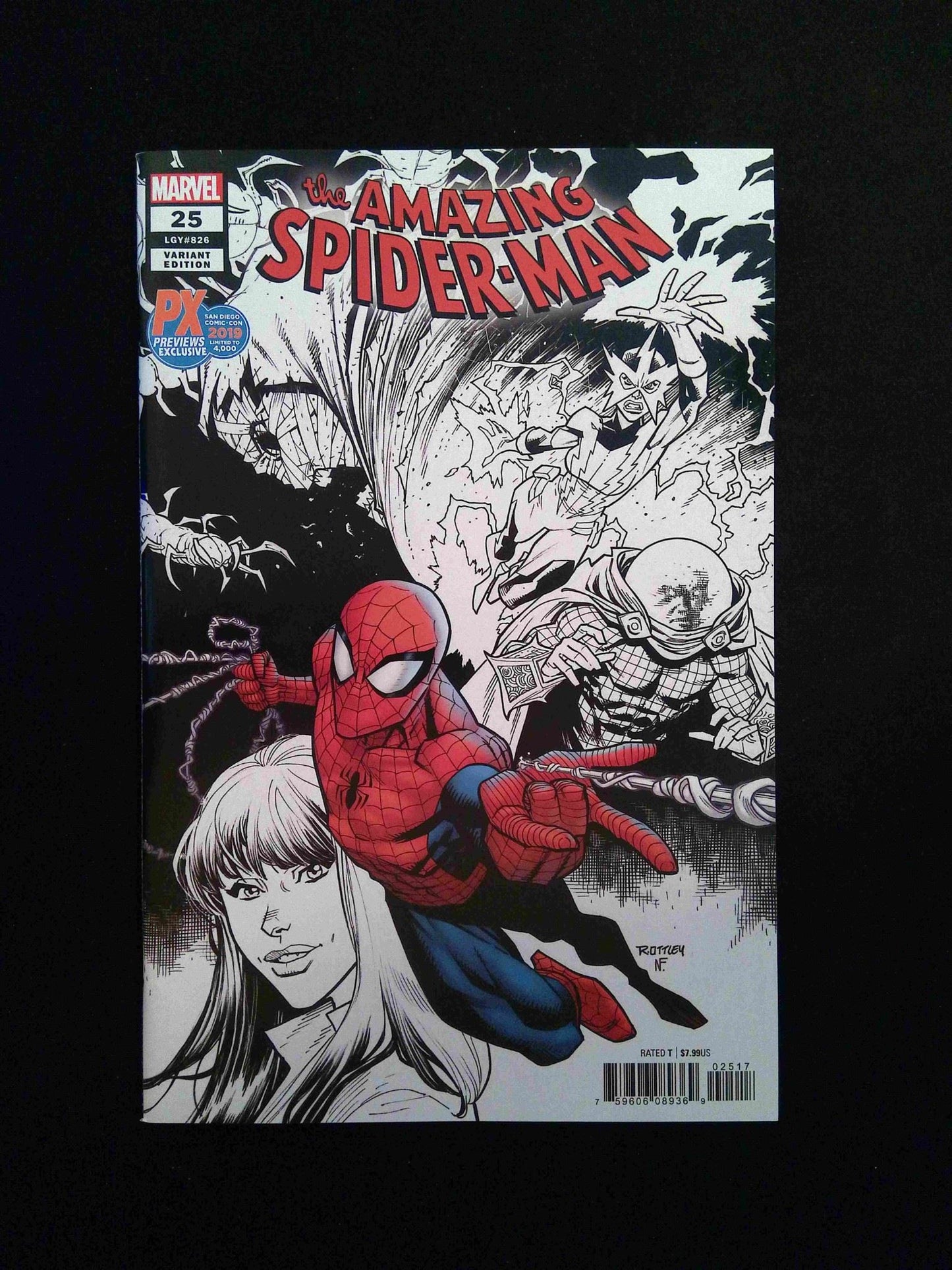 Amazing Spider-Man #25SDCC (6TH SERIES) MARVEL Comics 2019 NM- OTTLEY VARIANT