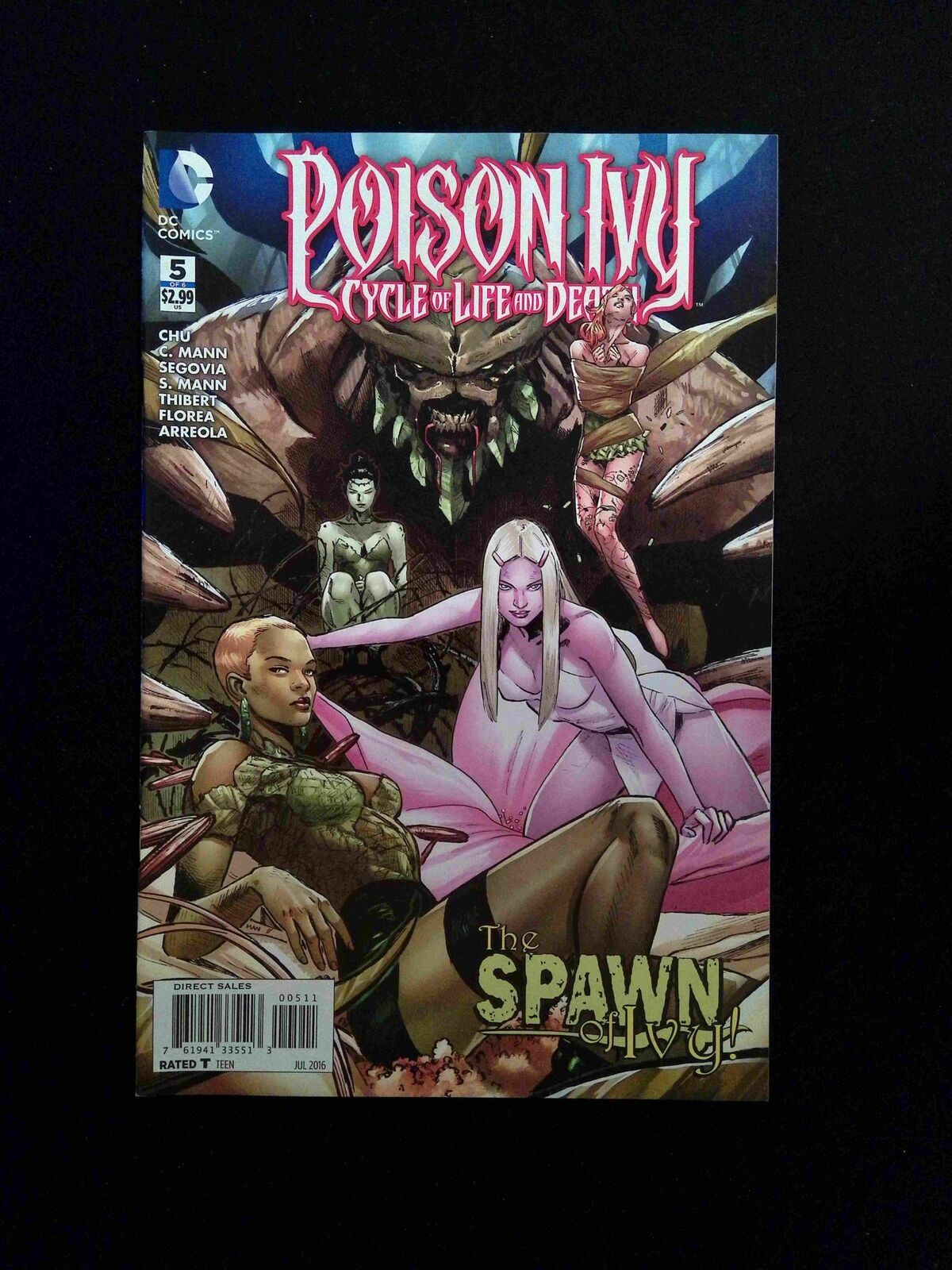 Poison Ivy Cycle of Life and Death #5 DC Comics 2016 VF/NM
