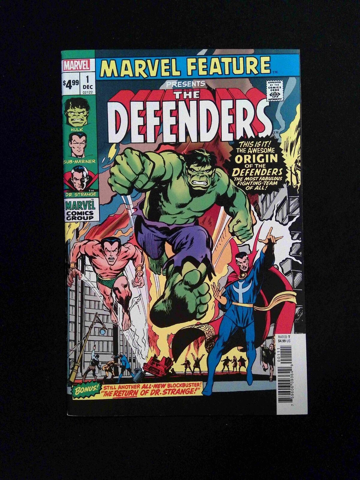 Defenders Marvel Feature Facsimile Edition #1 MARVEL Comics 2019 NM-