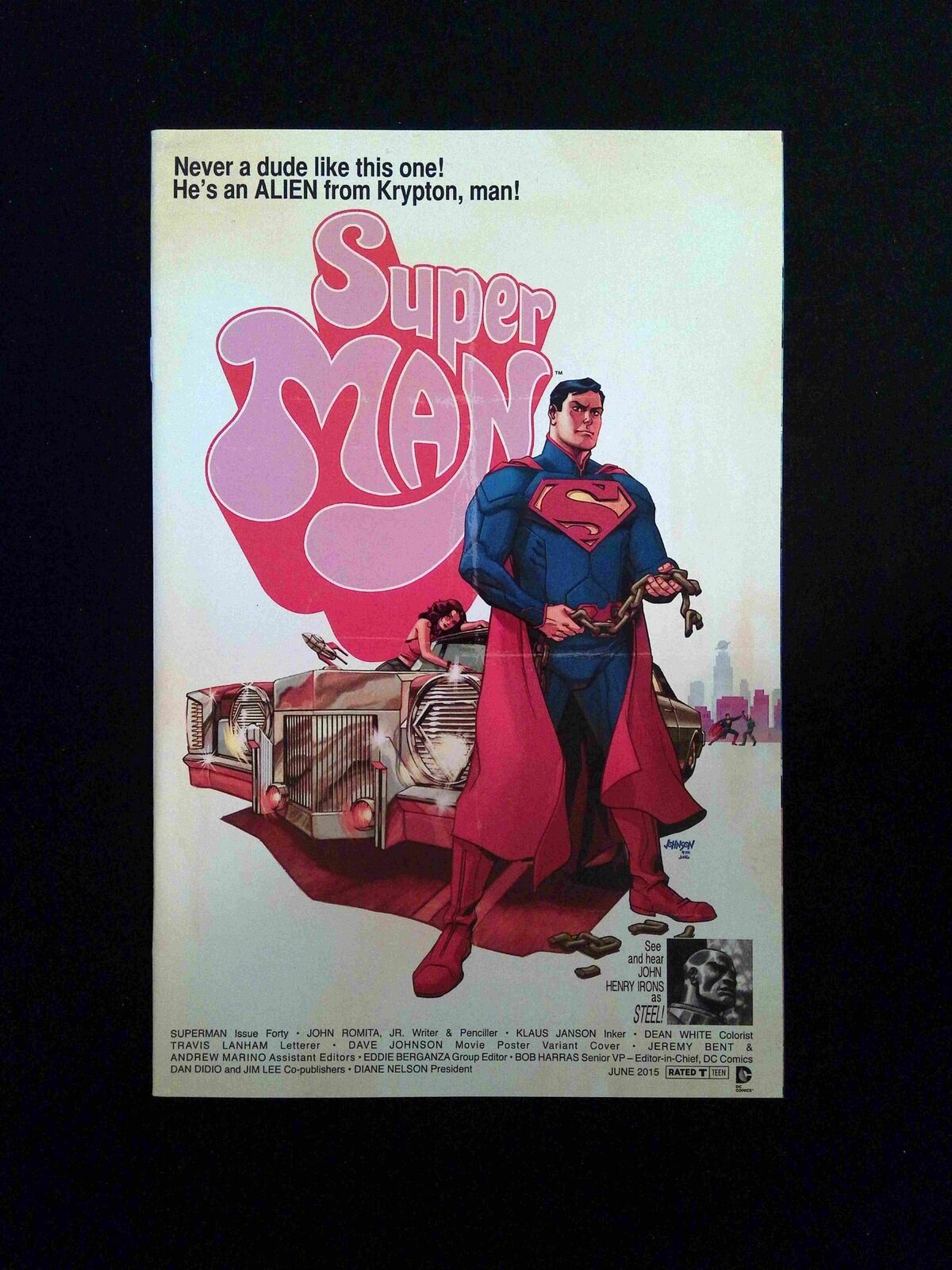 Superman #40B (3RD SERIES) DC Comics 2015 NM+ Variant Cover