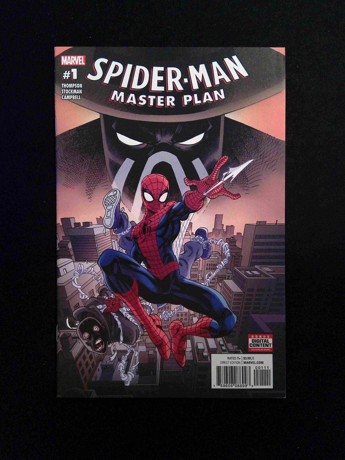 Spider-Man Master Plan #1 MARVEL Comics 2017 NM+