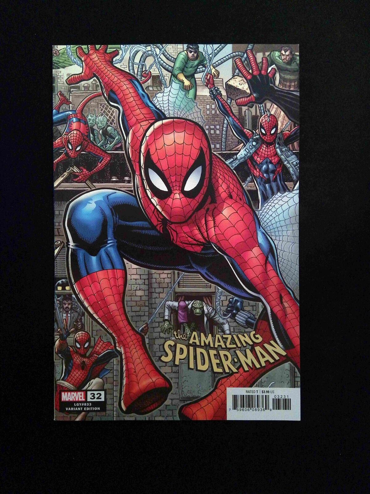 Amazing Spider-Man #32C (6TH SERIES) MARVEL Comics 2019 NM+ ADAMS VARIANT
