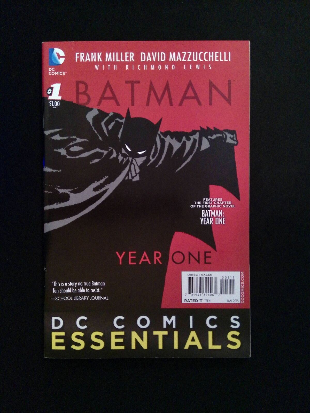Dc Comics Essentials Batman Year One Special Edition #1 DC Comics 2015 NM-