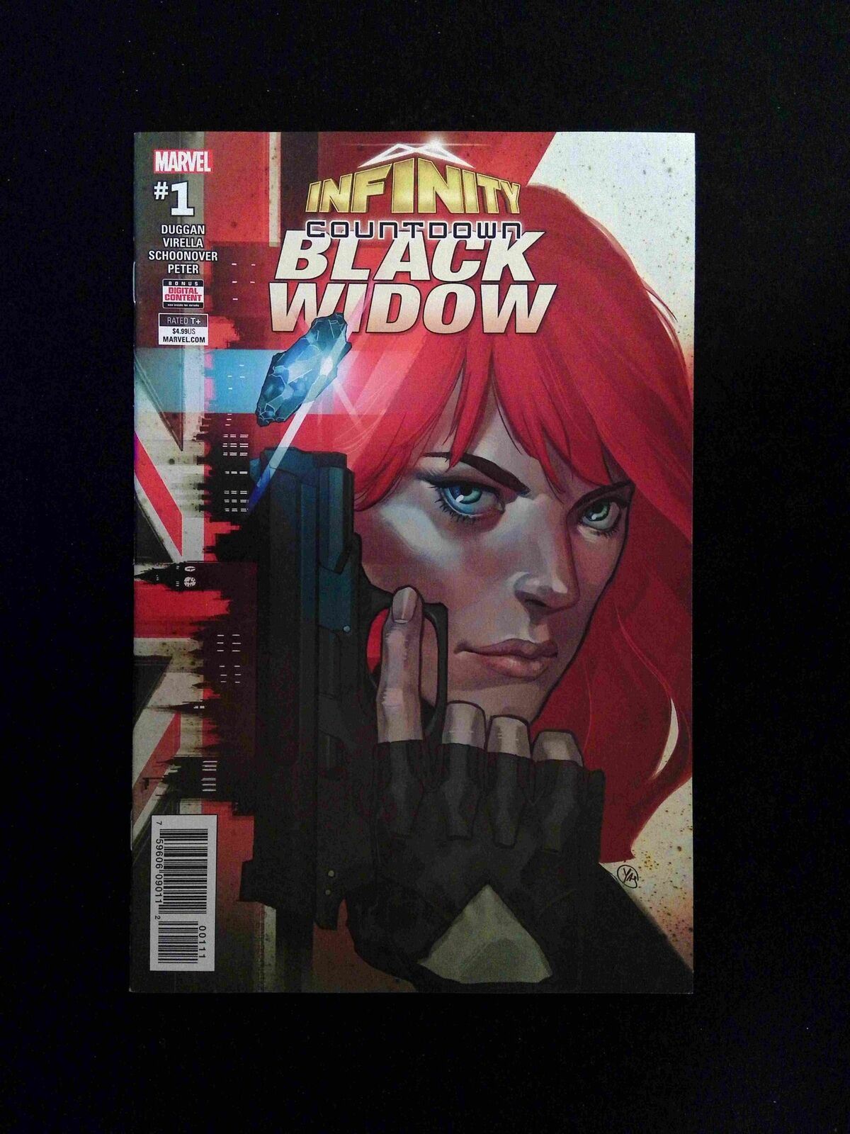 Infinity Countdown Black Widow #1 MARVEL Comics 2018 NM+