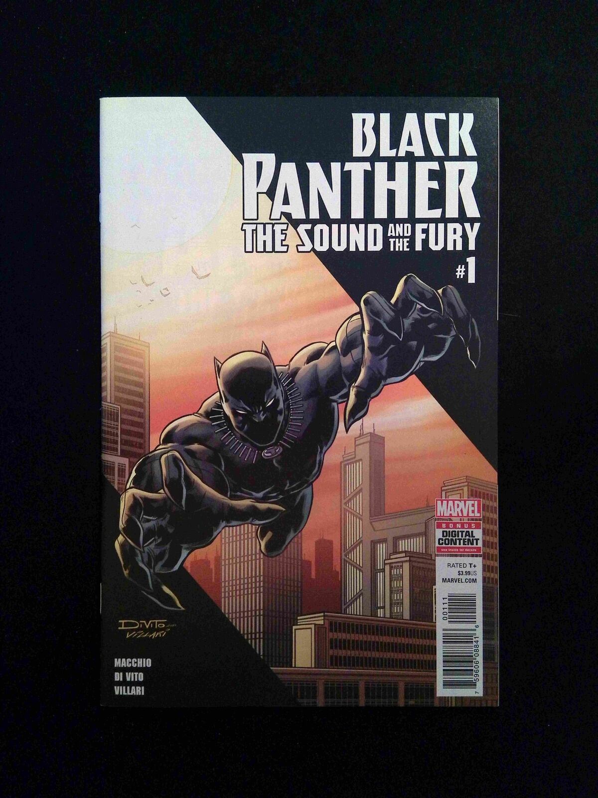 Black Panther The Sound of the Fury #1 MARVEL Comics 2018 NM