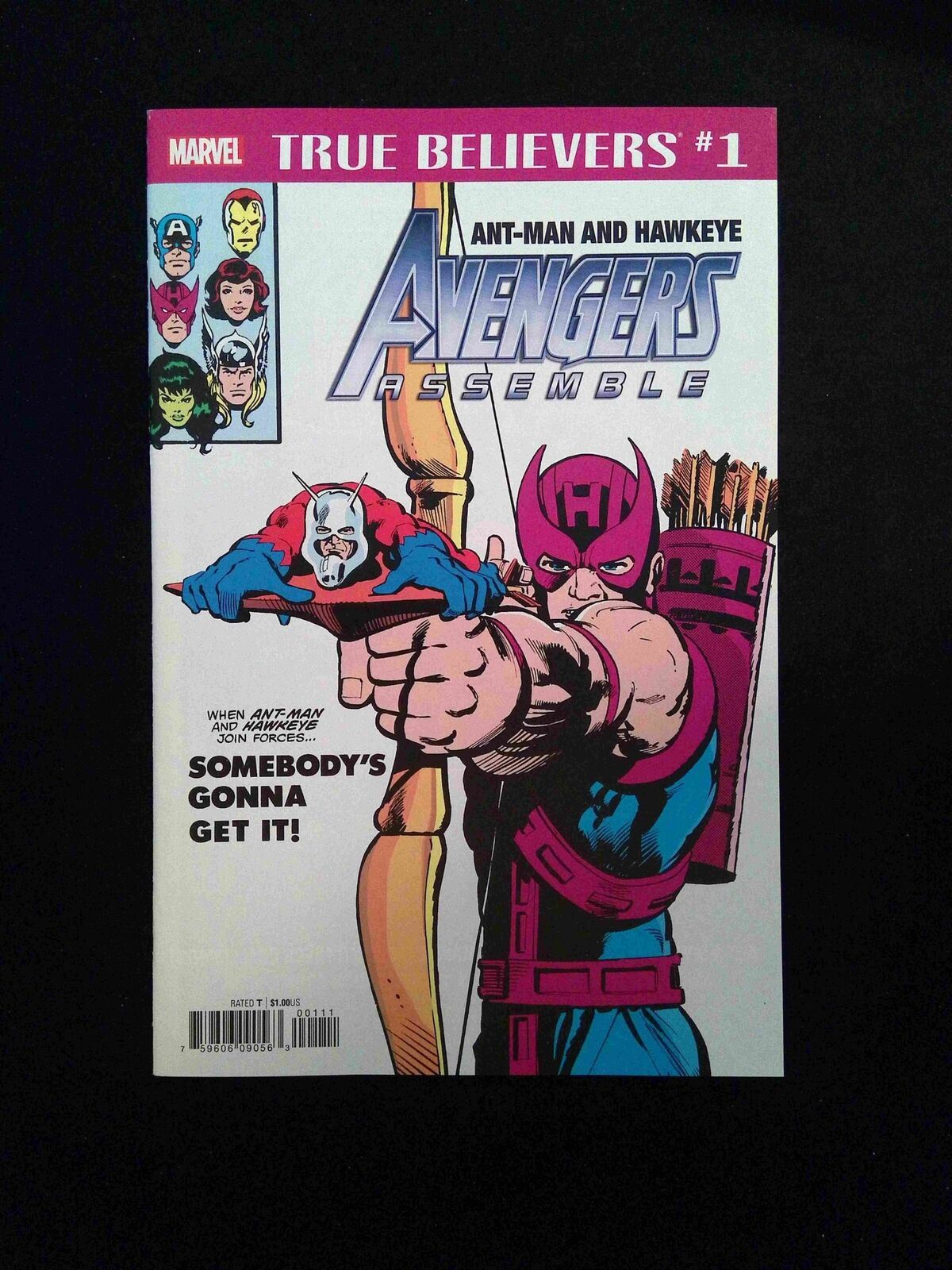 True Believers Ant-Man and Hawkeye Avengers Assemble #1 MARVEL Comics 2018 NM