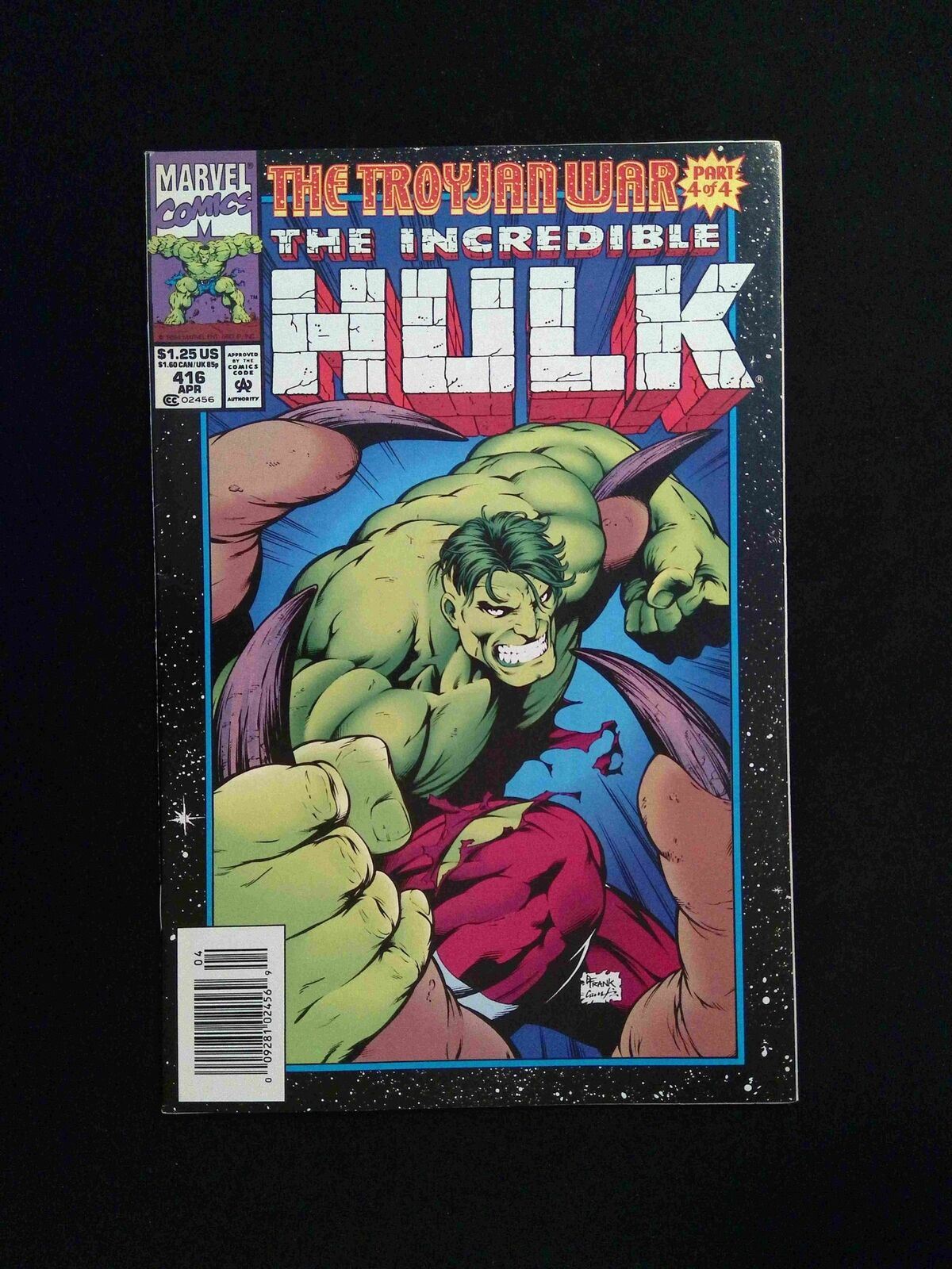 Incredible Hulk #416 MARVEL Comics 1994 VF NEWSSTAND