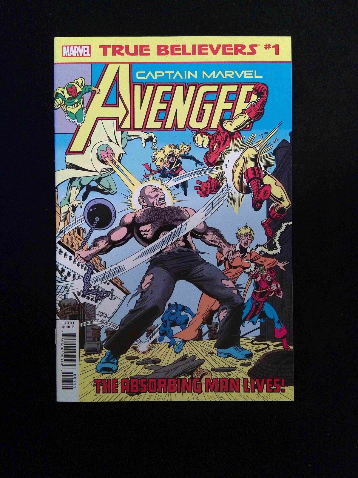 True Baelievers Captain Marvel Avenger #1 MARVEL Comics 2019 VF/NM