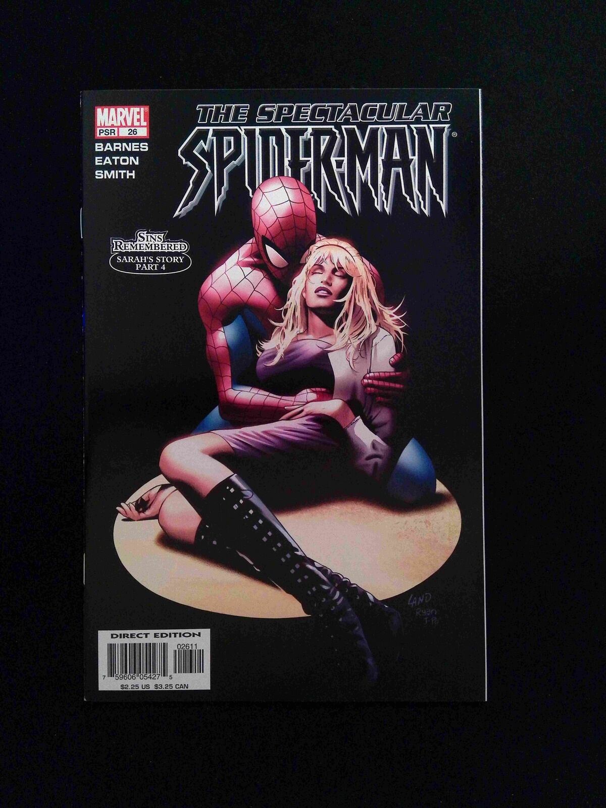 Spectacular Spider-Man #26D (2ND SERIES) MARVEL Comics 2005 NM- LAND VARIANT