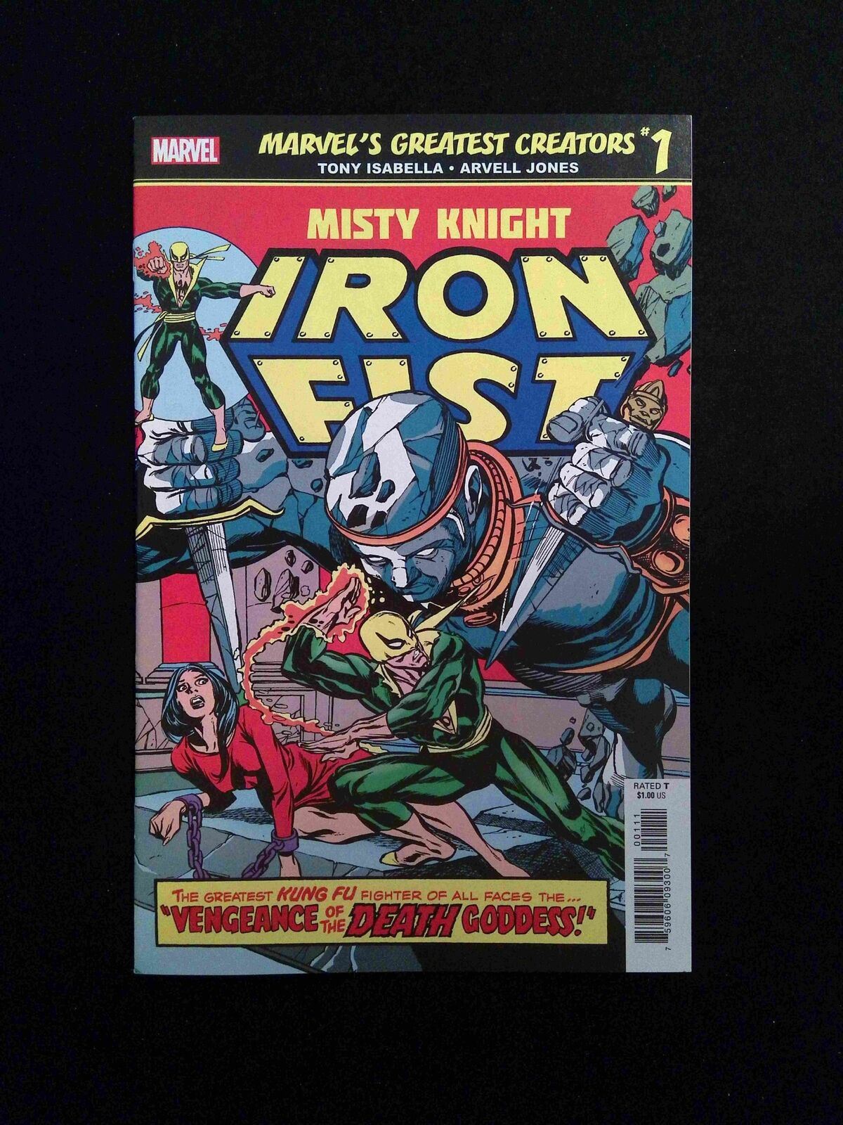 Marvel�s Greatest Creators Iron Fist Misty Knight #1 MARVEL Comics 2019 NM-