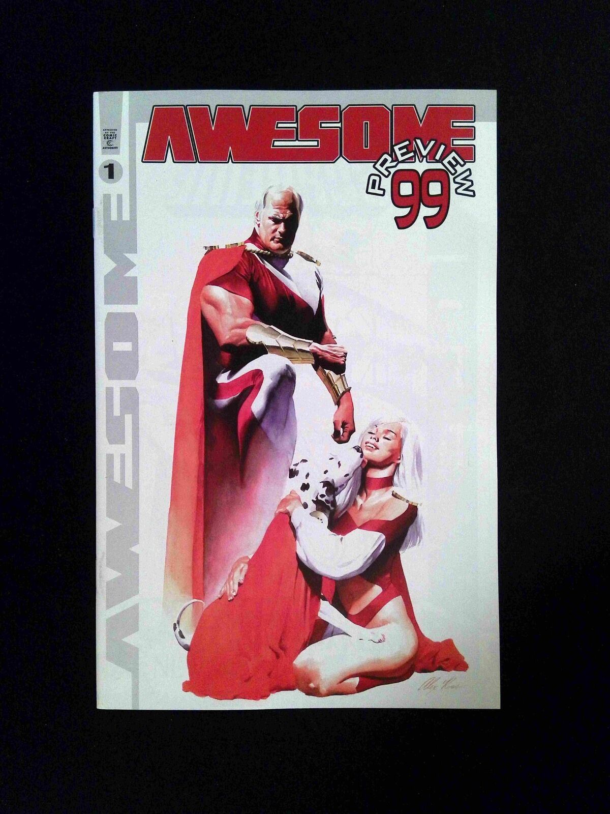 Awesome Preview Lionheart Flipbook #1999 AWESOME Comics 1999 VF+