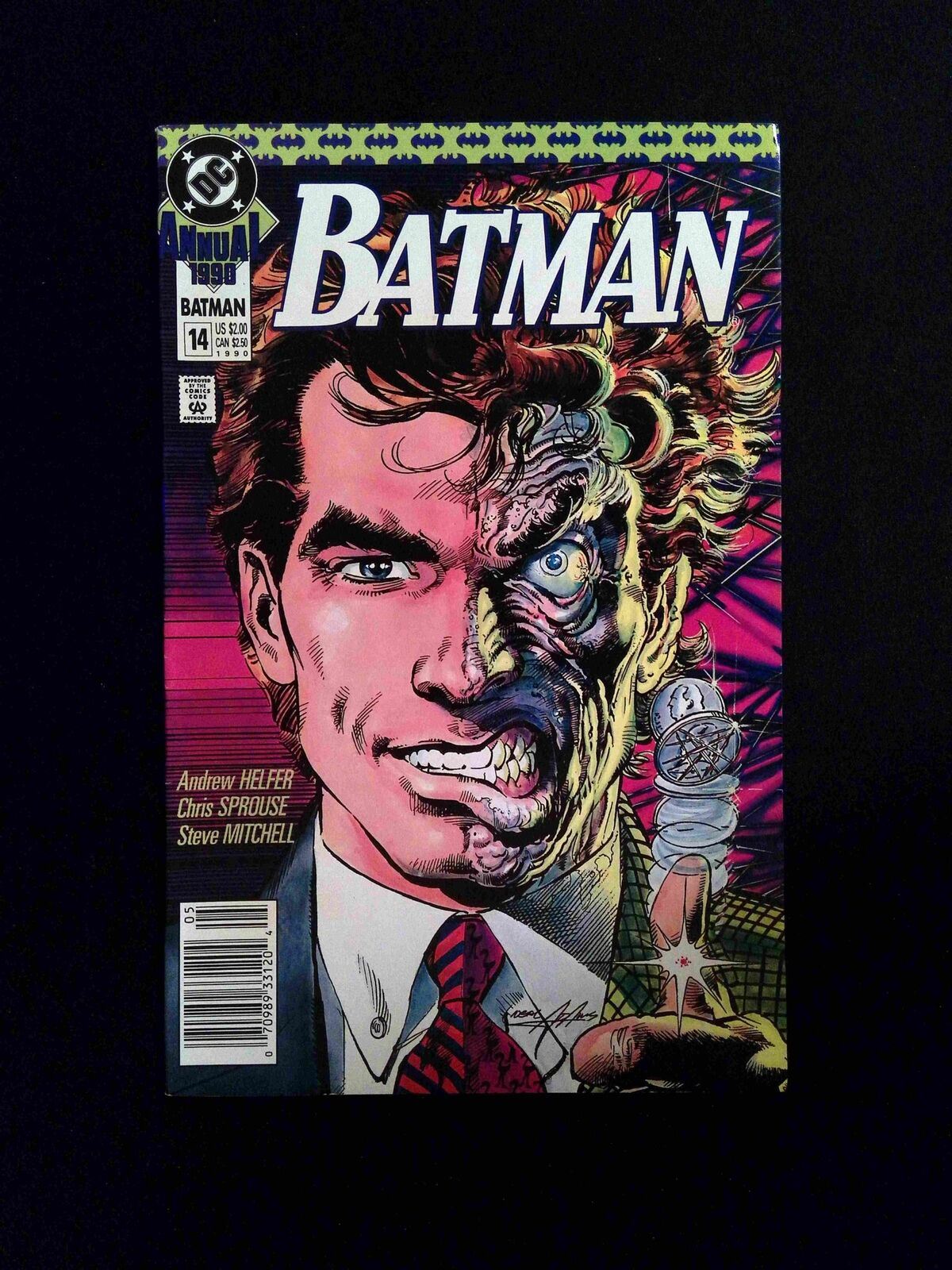 Batman Annual #14 DC Comics 1990 VF+ NEWSSTAND