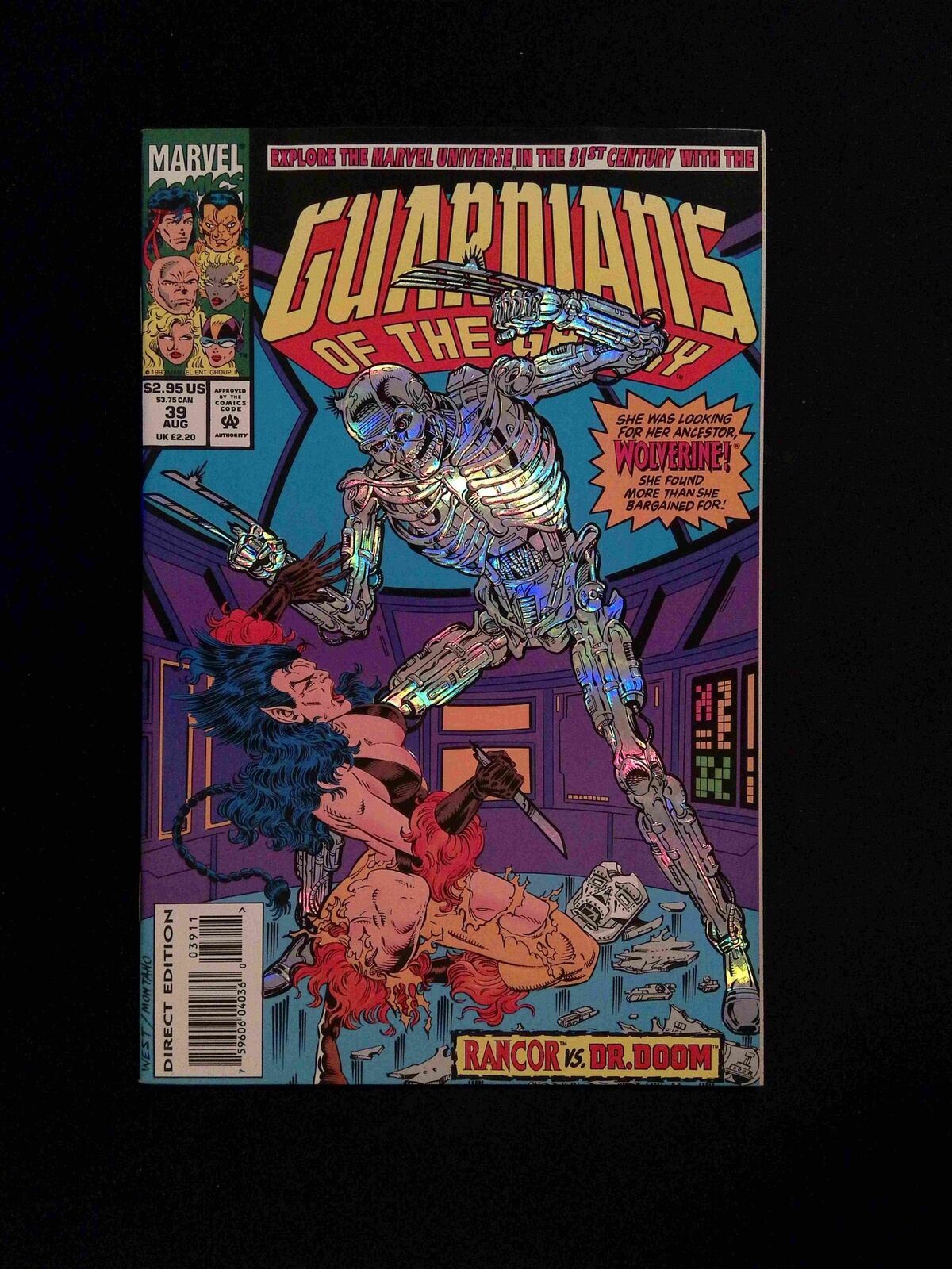 Guardians of the Galaxy #39 MARVEL Comics 1993 NM+