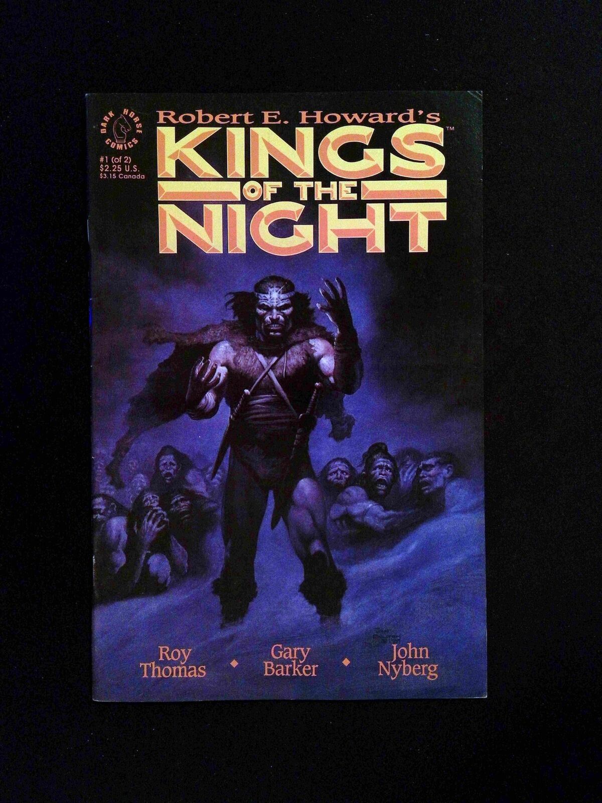 Kings of the Night ,Robert E. Howard's #1 DARK HORSE Comics 1990 VF-