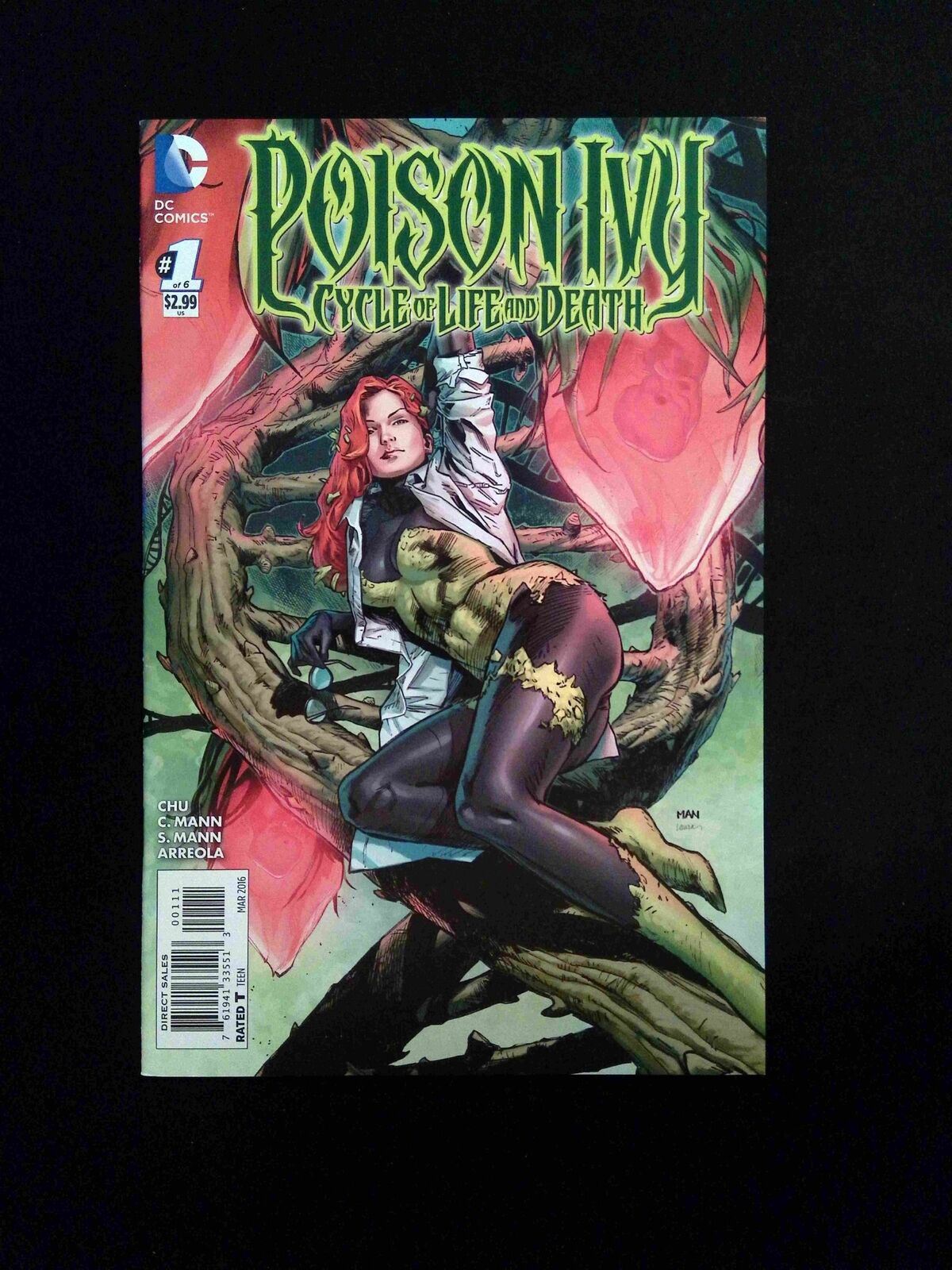Poison Ivy Cycle of and Death #1 DC Comics 2016 VF+