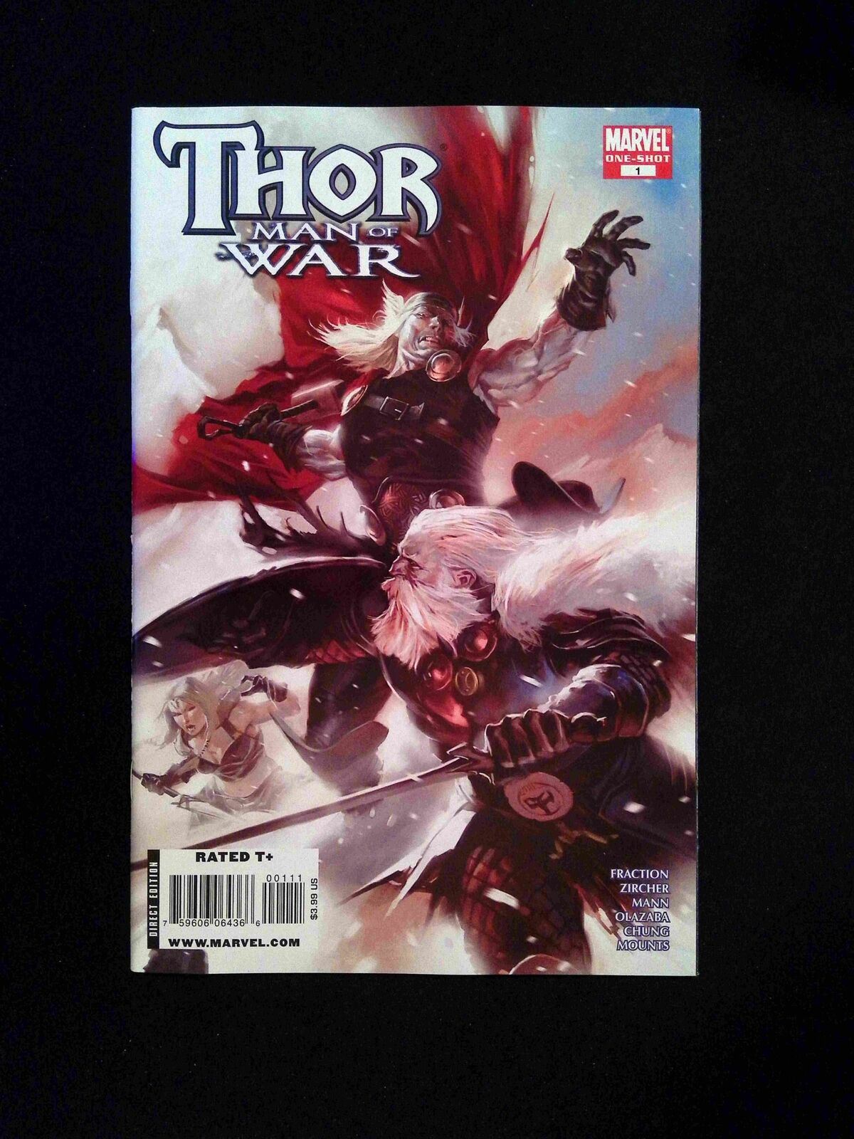 Thor Man of War #1 MARVEL Comics 2009 NM-