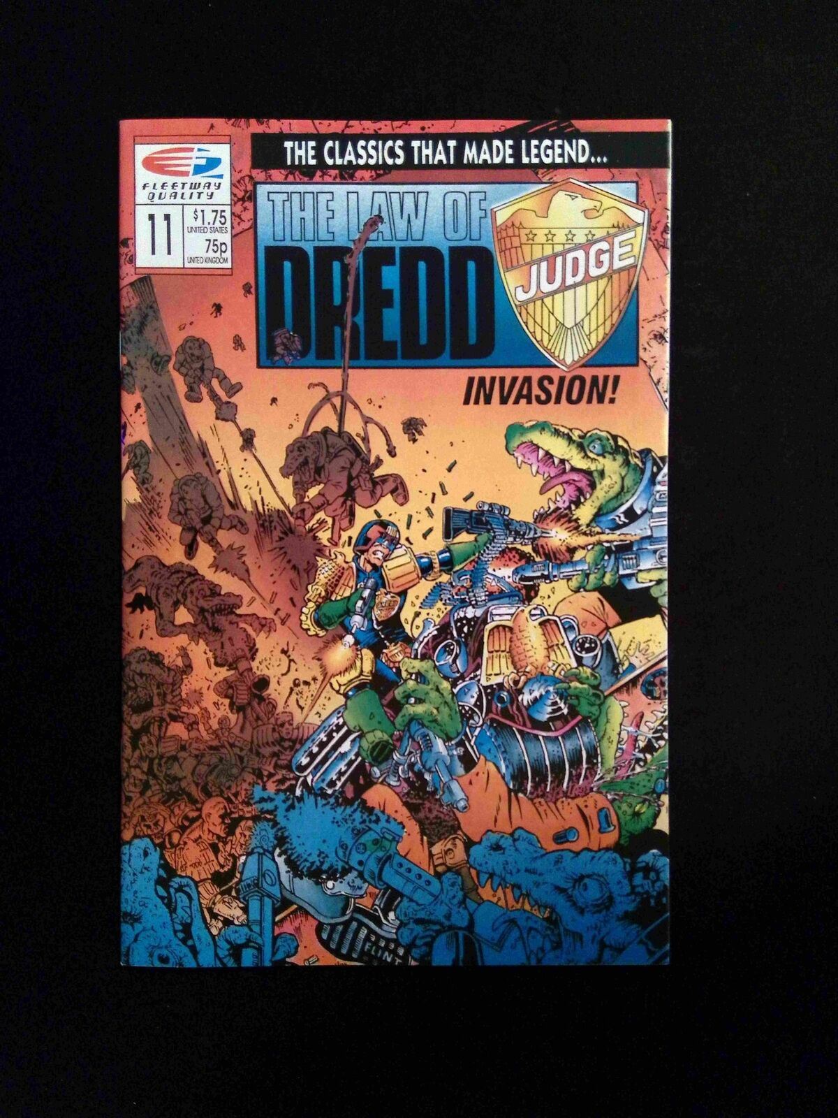 Law of Dredd #11 FLEETWAY/QUALITY Comics 1990 NM