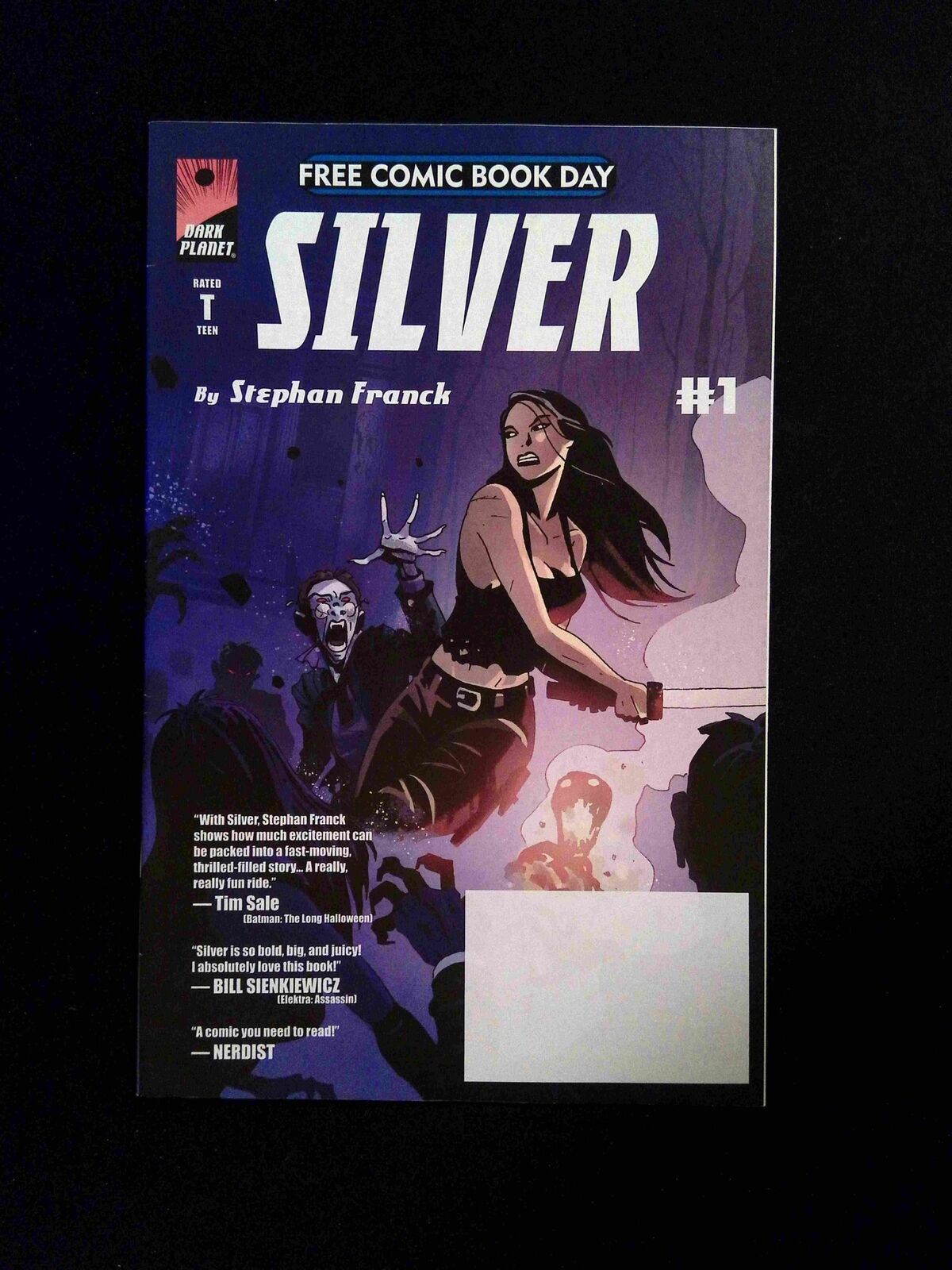 Silver FCBD #1 DARK PLANET Comics 2018 VF+