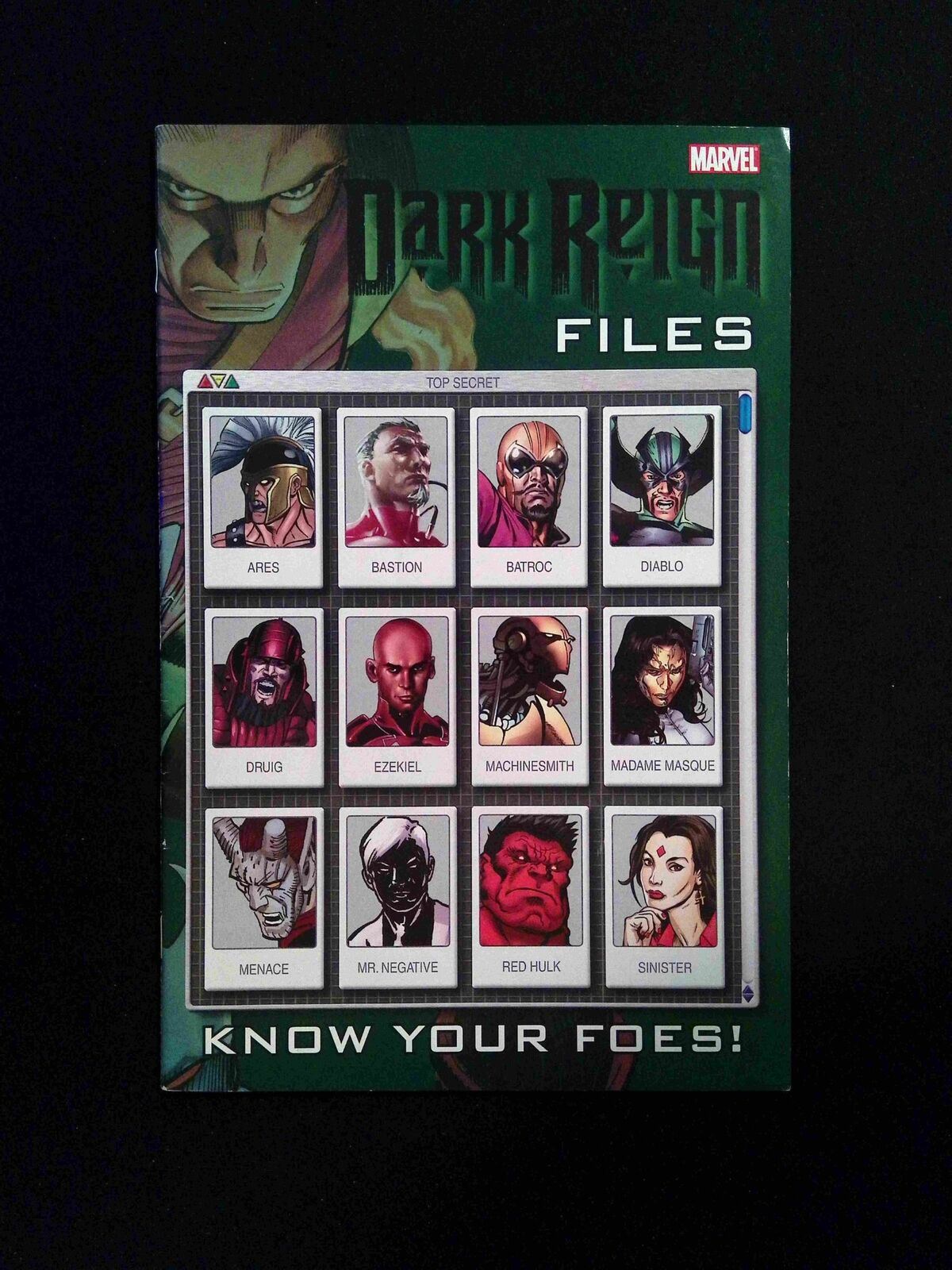 Dark Reign Files #1 MARVEL Comics 2009 VF+
