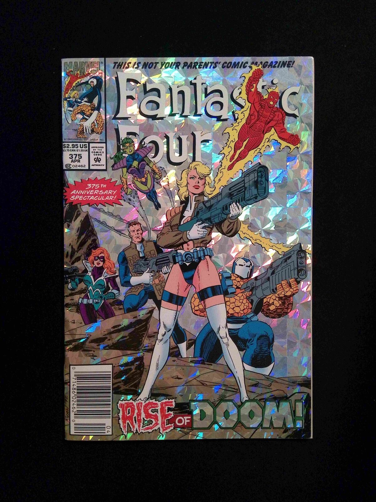Fantastic Four #375 MARVEL Comics 1993 VF/NM NEWSSTAND