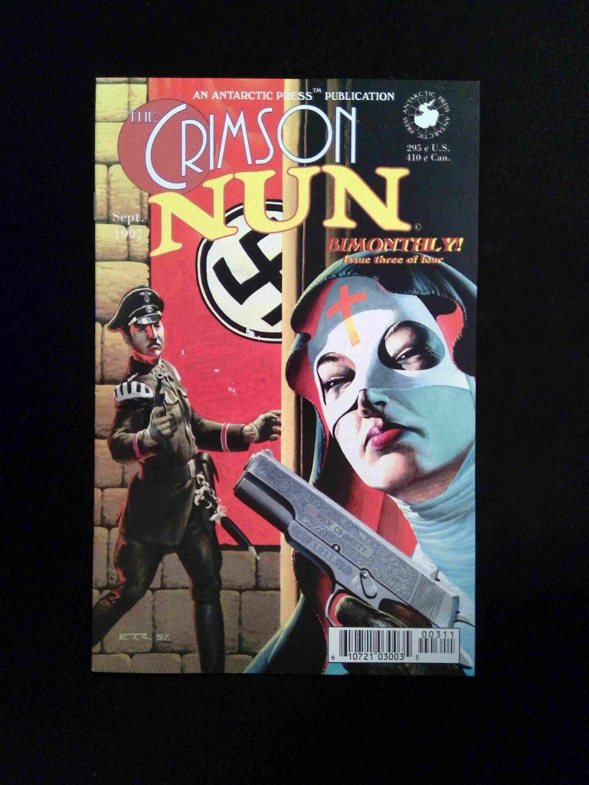 Crimson Nun #3 ANTARCTIC PRESS Comics 1997 VF