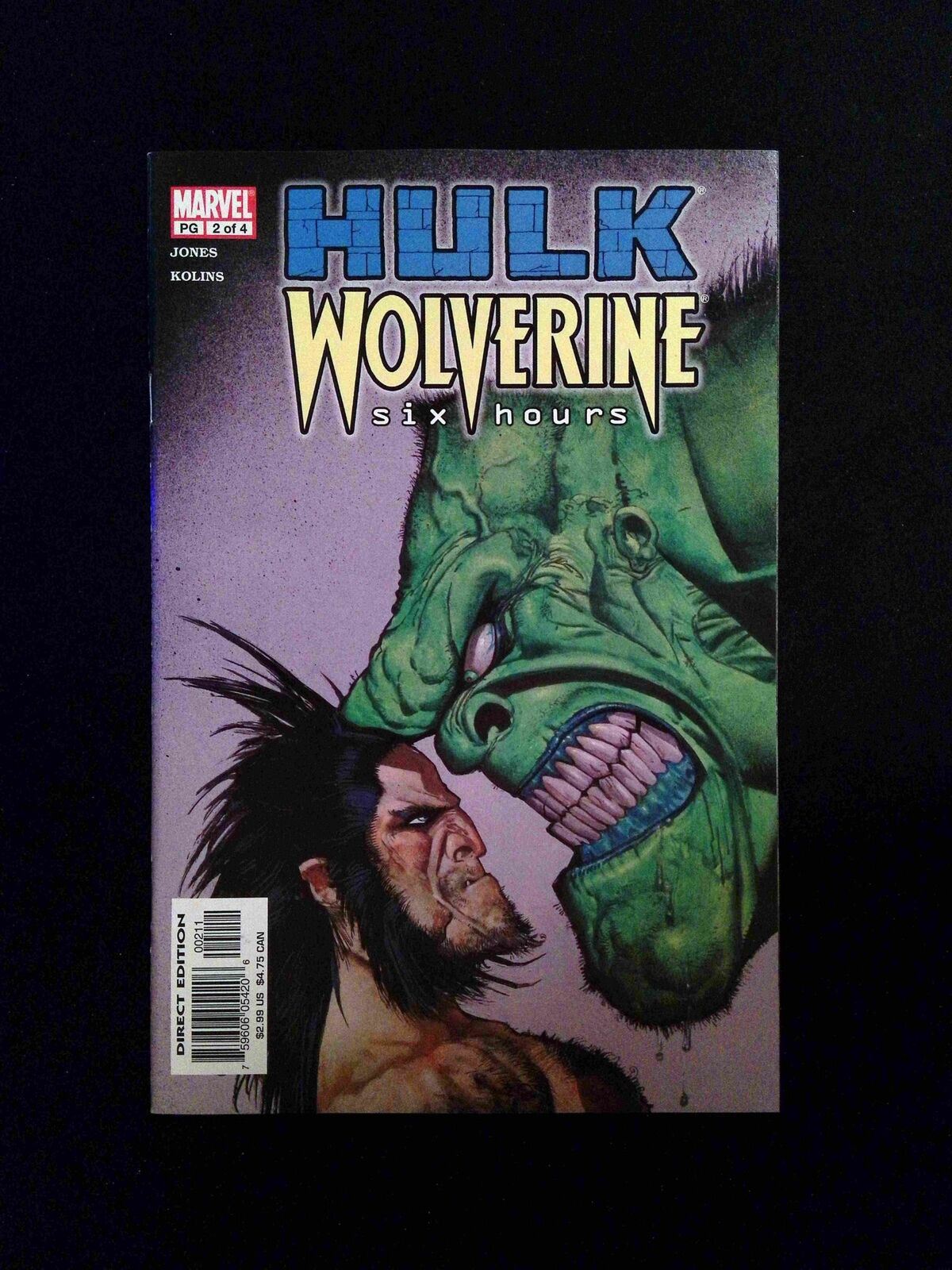 Hulk Wolverine Six Hours #2 MARVEL Comics 2003 VF/NM
