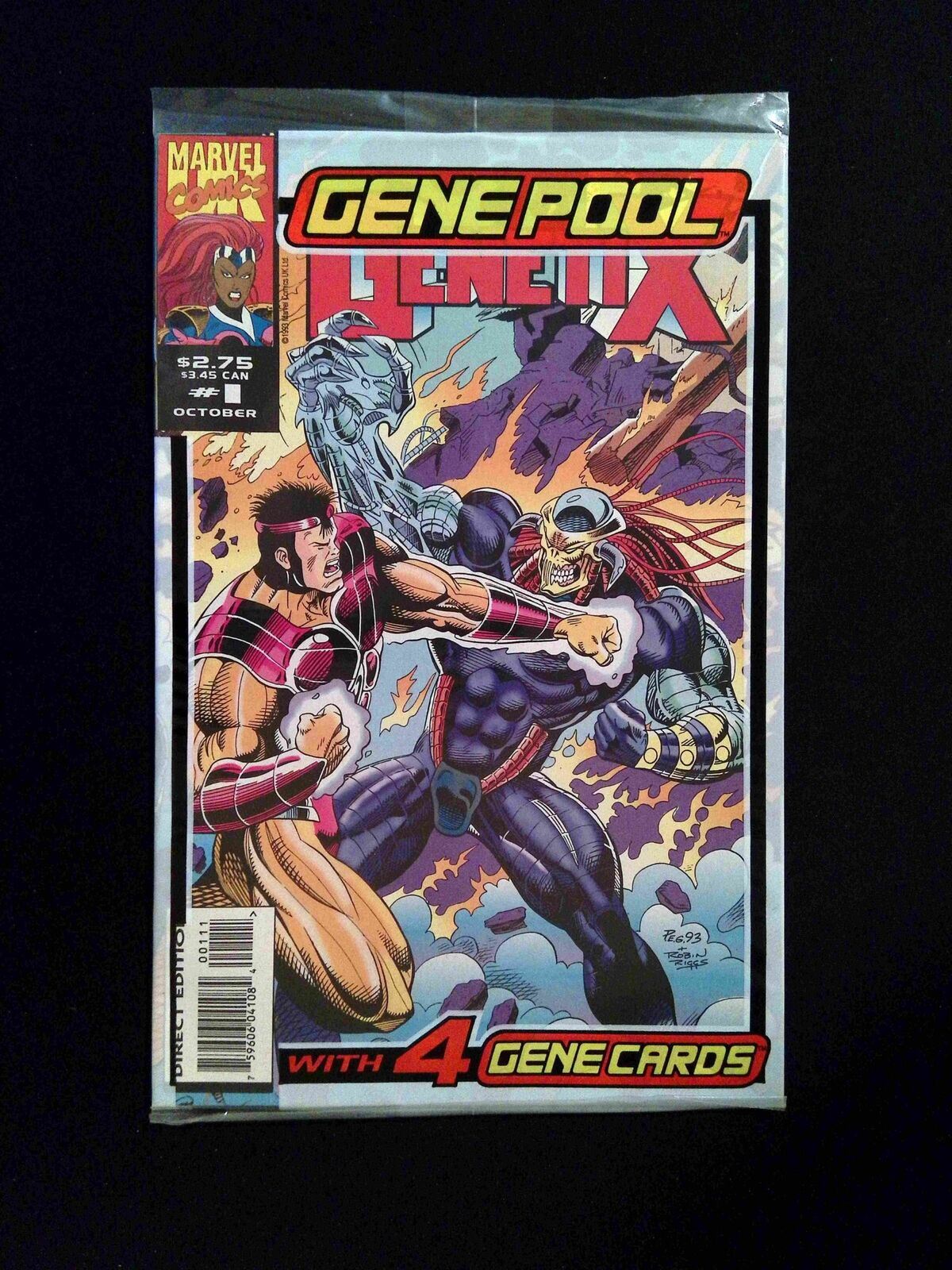 Genetix #1P MARVEL Comics 1993 NM+
