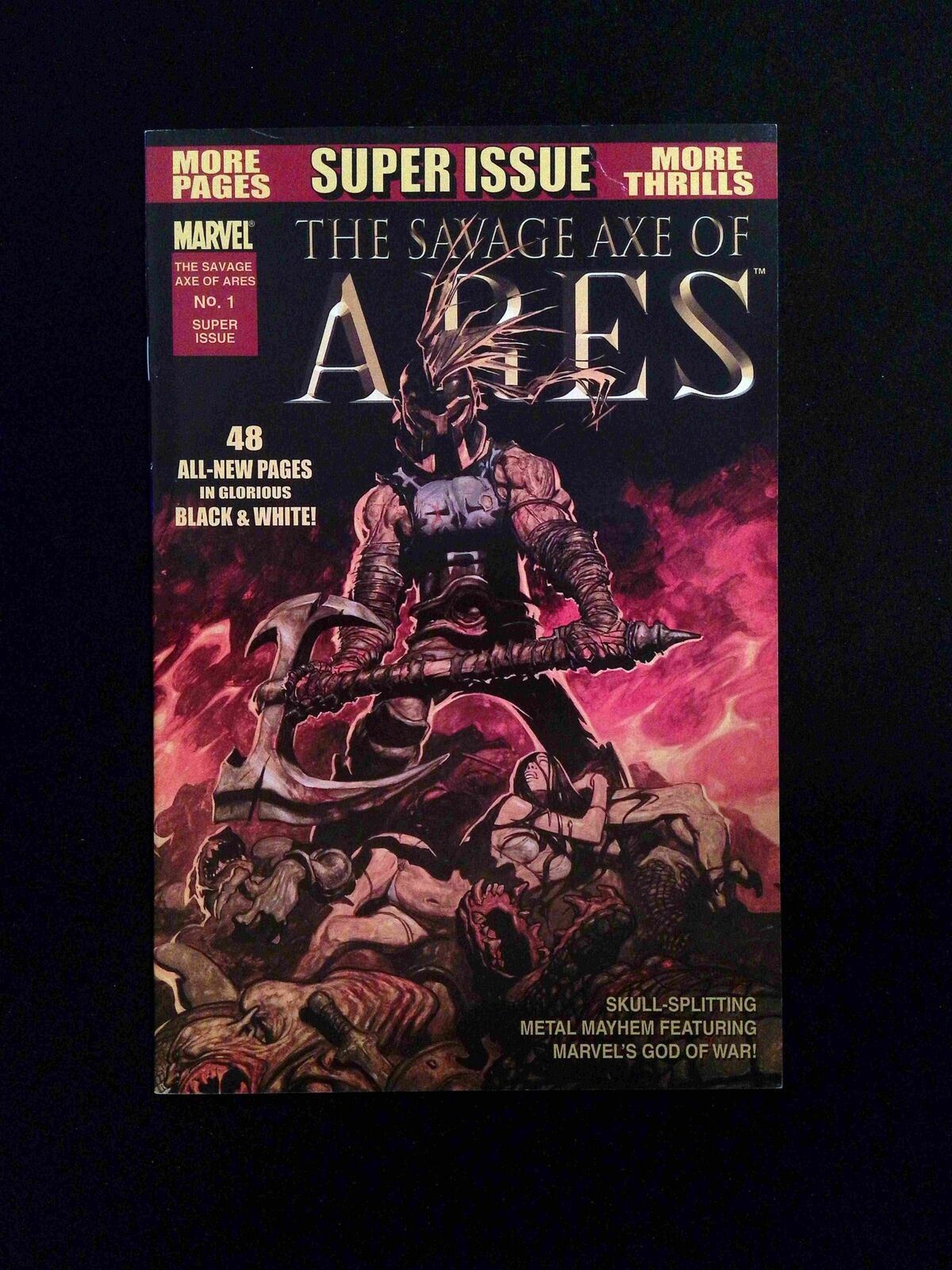 Savage Axe Of Ares #1 MARVEL Comics 2010 VF/NM