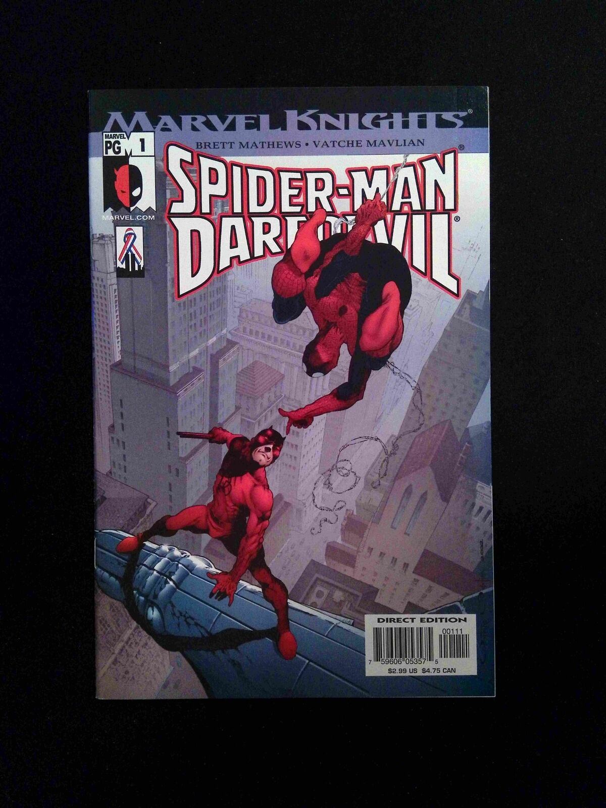 Spider-Man Daredevil #1 MARVEL Comics 2002 VF/NM