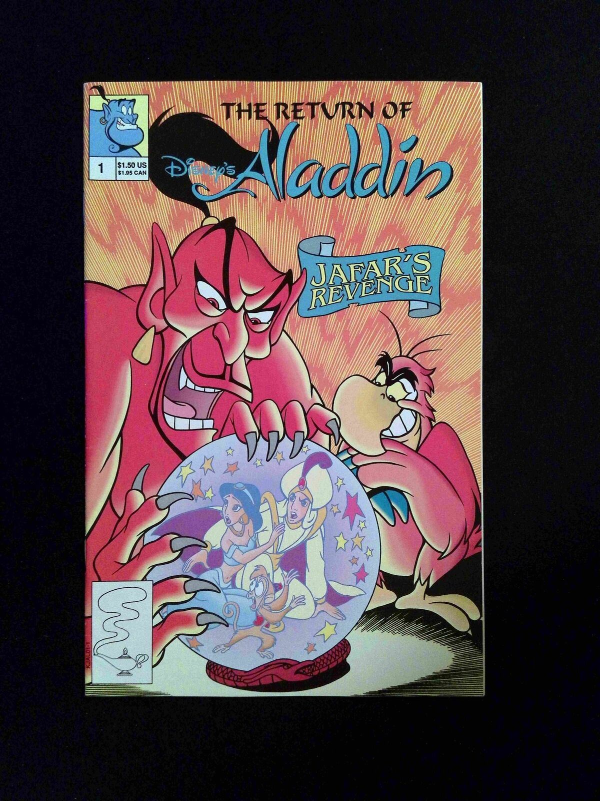 Return of Disney's Aladdin #1 DISNEY PRODUCTIONS Comics 1993 VF+