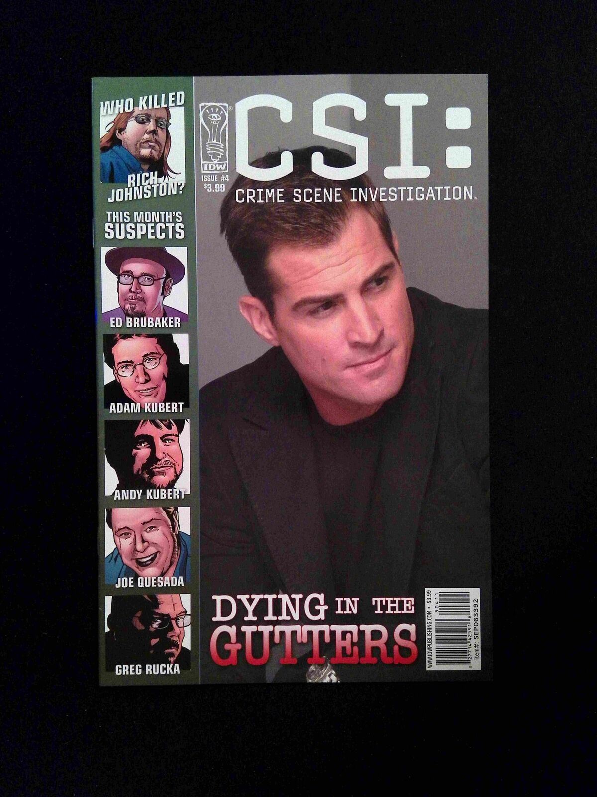 CSI Dying in the Gutters #4 IDW Comics 2006 VF/NM