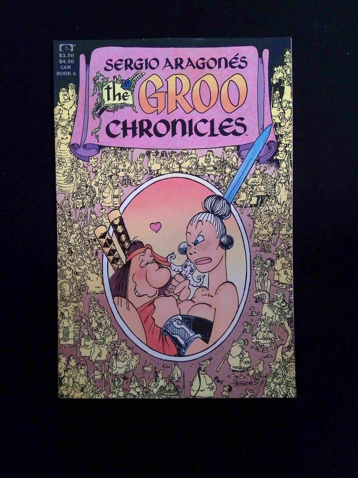 Groo Chronicle #6 MARVEL Comics 1990 VF+