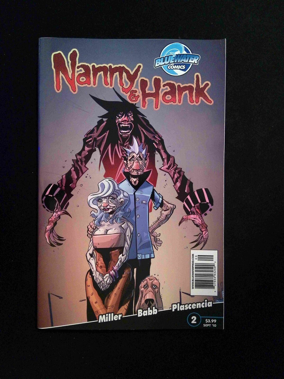 Nanny And Hank #2 BLUEWATER Comics 2010 NM NEWSSTAND