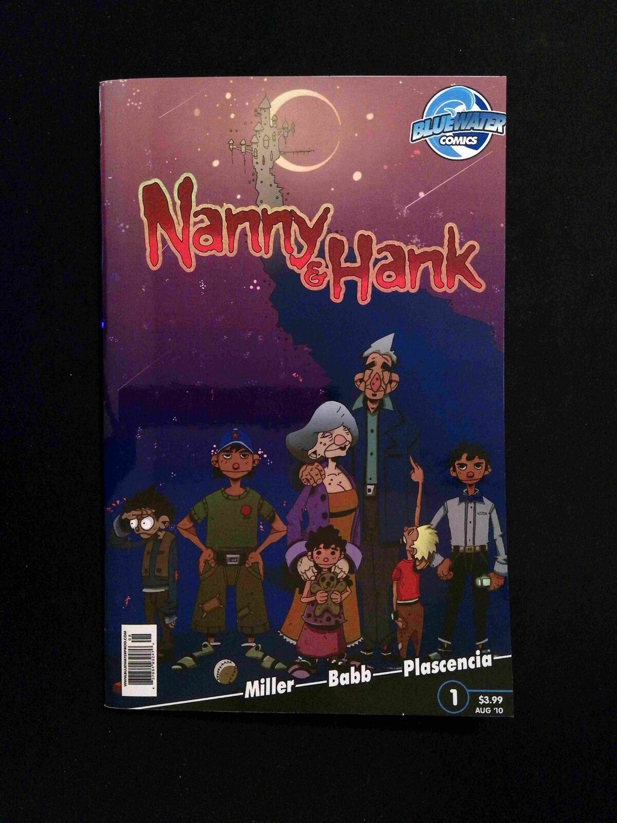 Nanny And Hank #1 BLUEWATER Comics 2010 NM+ NEWSSTAND