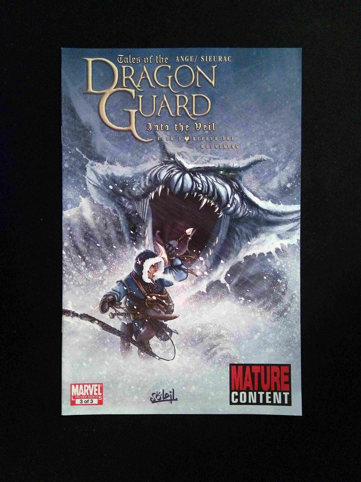 Tales Of The Dragon Guard Into The Vell #3 MARVEL/SOLIEL Comics 2011 NM+