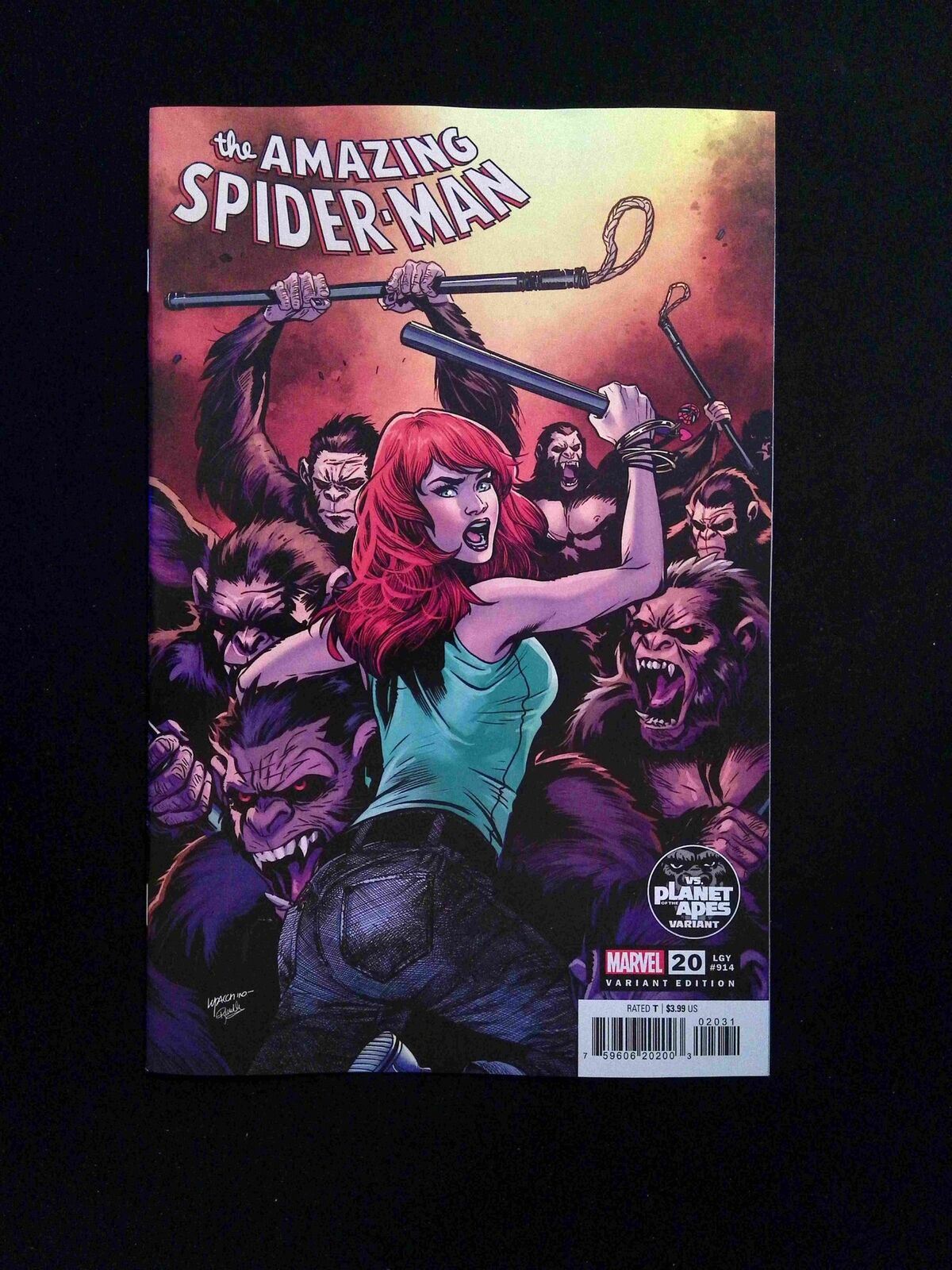 Amazing Spider-Man #20C (7TH SERIES) MARVEL Comics 2023 NM- LUPACCHINO VARIANT