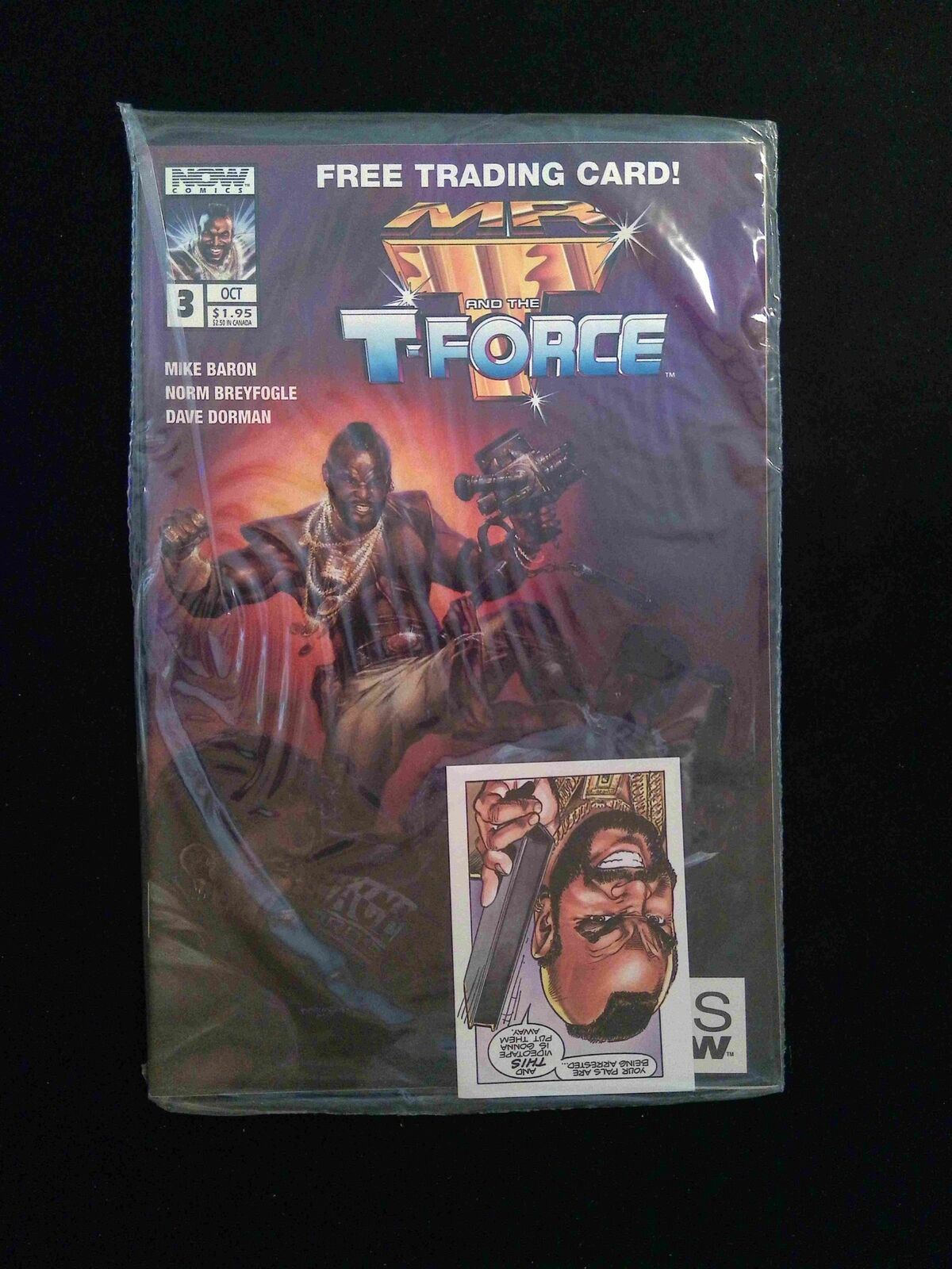 Mr.T and the T-Force #3 NOW Comics 1993 NM-