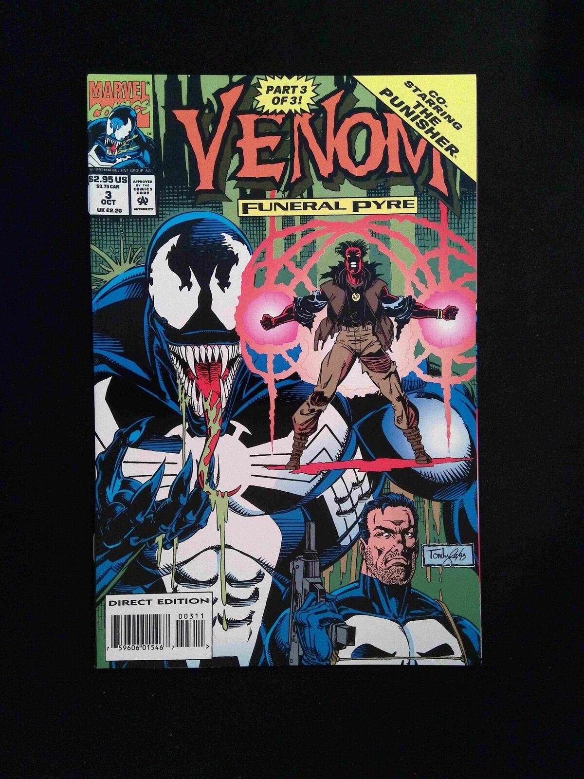 Venom Funeral Pyre #3 MARVEL Comics 1993 NM+