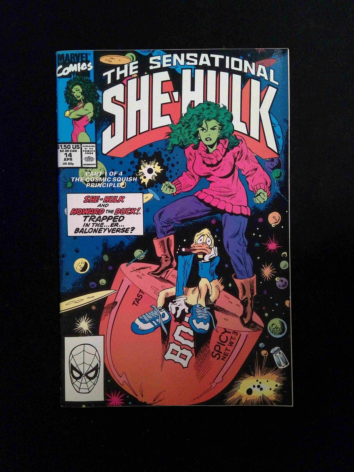 Sensational She Hulk #14 MARVEL Comics 1990 VF/NM
