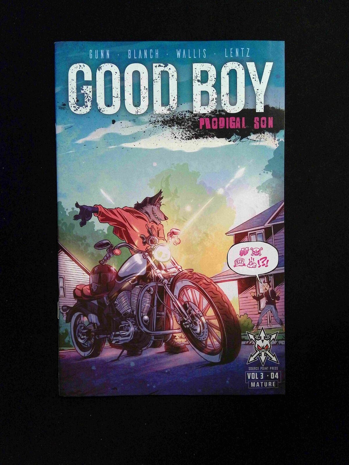 Good Boy #4B (VOLUME 3) SOURCE POINT PRESS Comics 2023 NM EWART VARIANT
