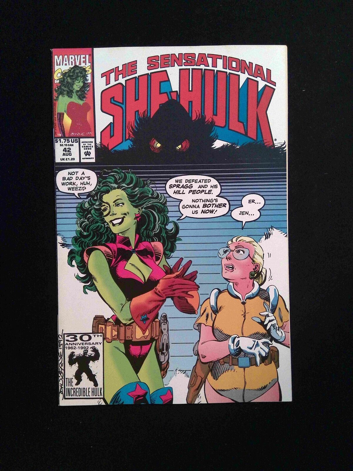 Sensational She-Hulk #42 MARVEL Comics 1992 VF-
