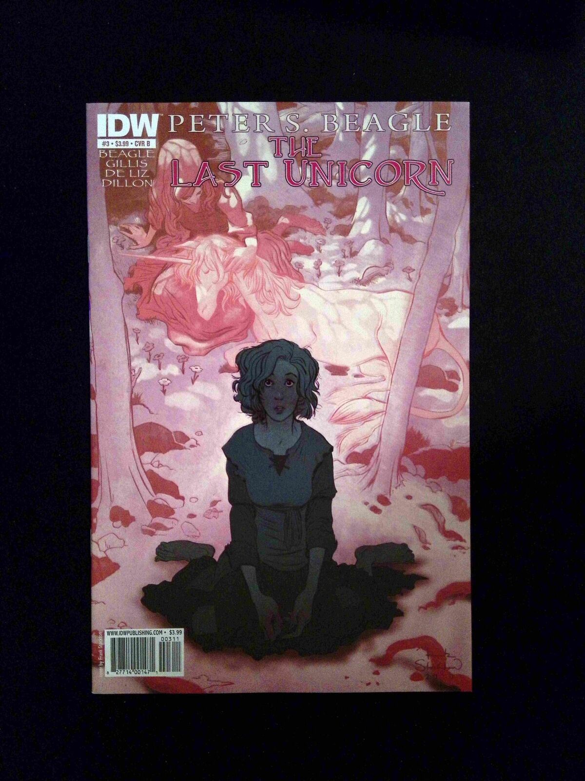 Last Unicorn #3B IDW Comics 2010 NM+ STOCKTON VARIANT