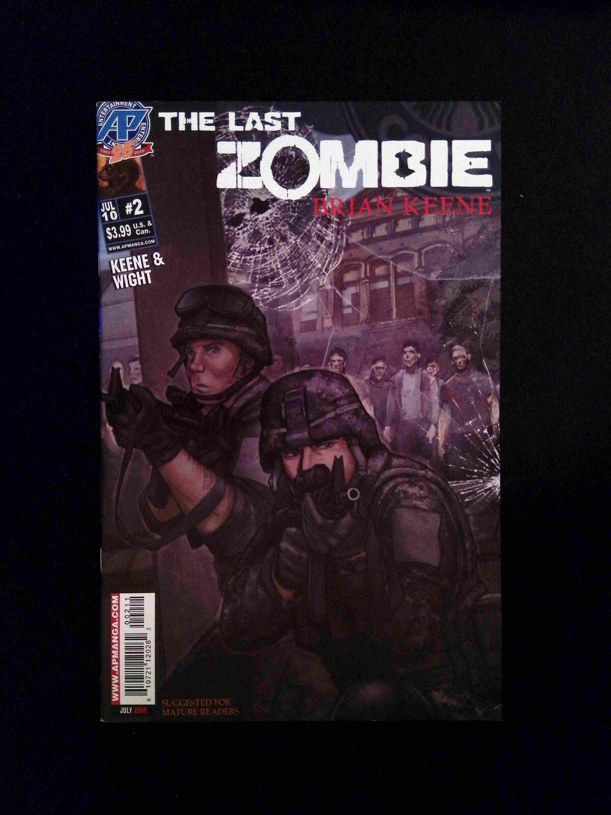 Last Zombie #2 ANTARCTIC PRESS Comics 2010 NM