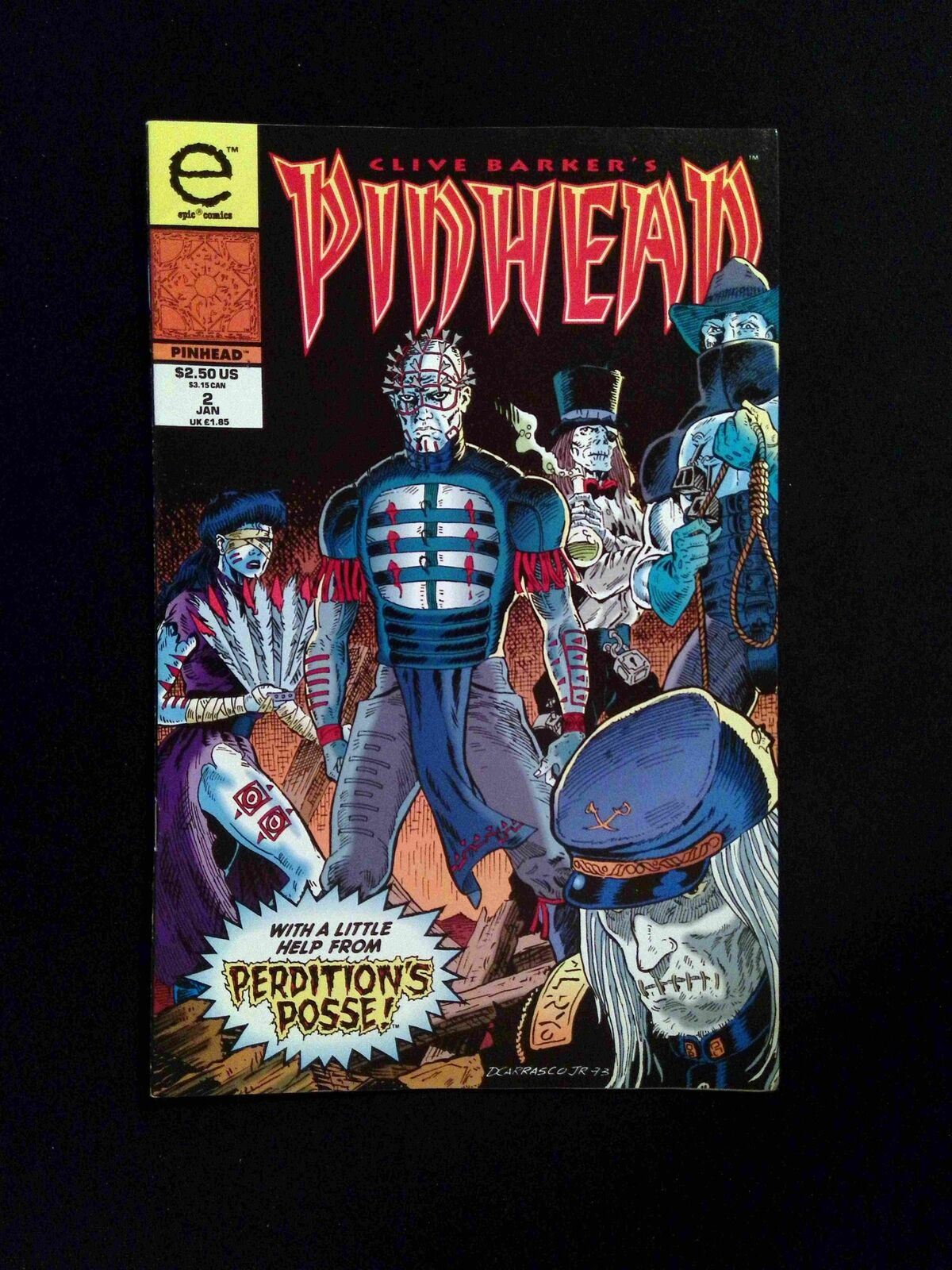 Pinhead #2 MARVEL/EPIC Comics 1994 VF+