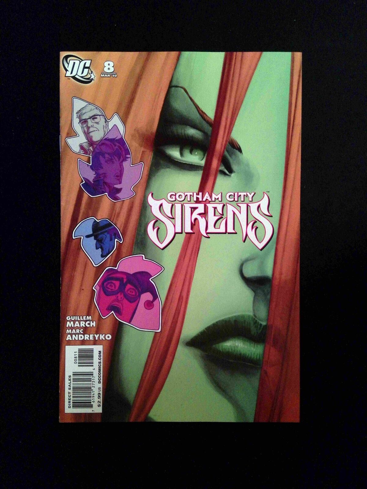 Gotham City Sirens #8 DC Comics 2010 VF+
