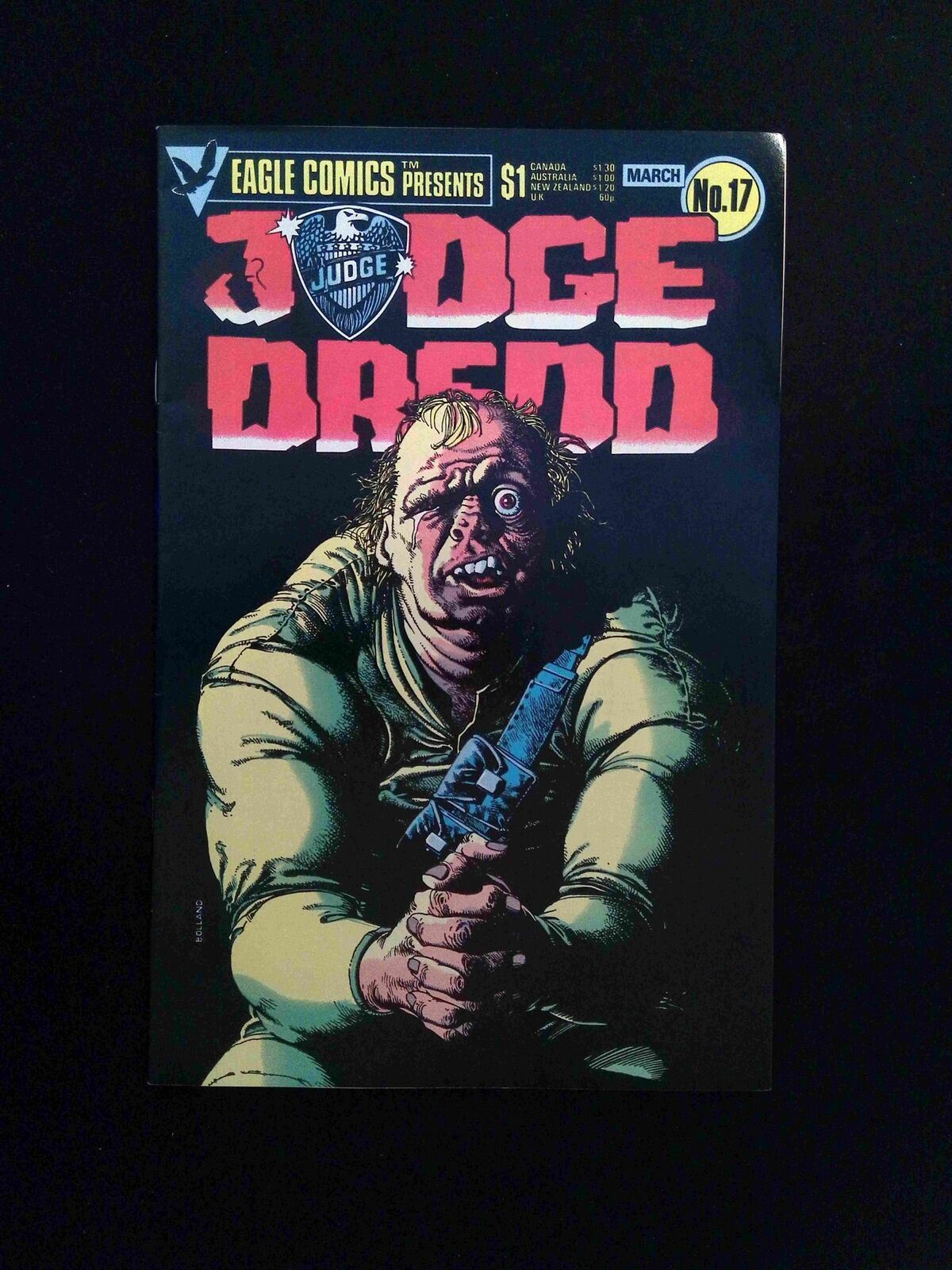 Judge Dredd #17 EAGLE/QUALITY Comics 1985 VF+
