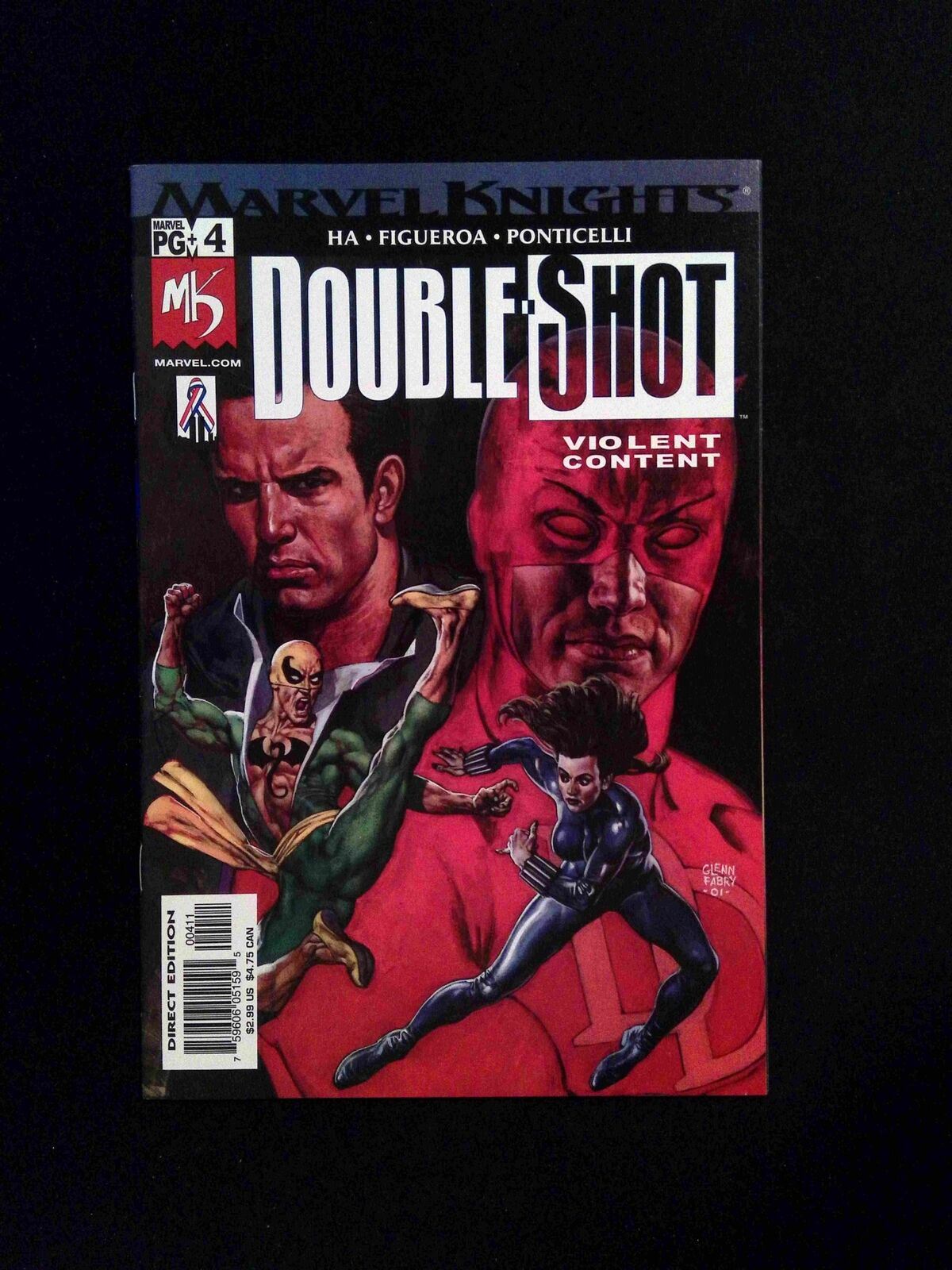 Marvel Knights Double Shot #4 MARVEL Comics 2002 VF/NM