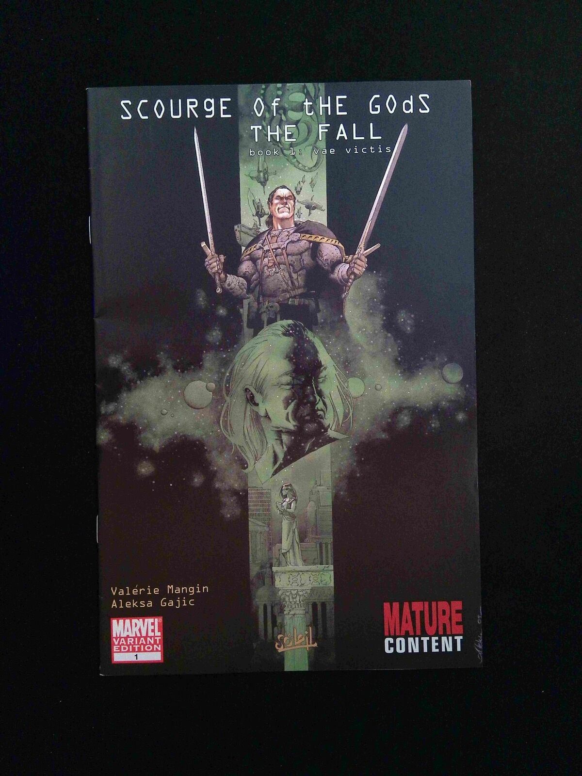 Scourge of the Gods Fall #1B MARVEL Comics 2009 VF+ VARIANT COVER
