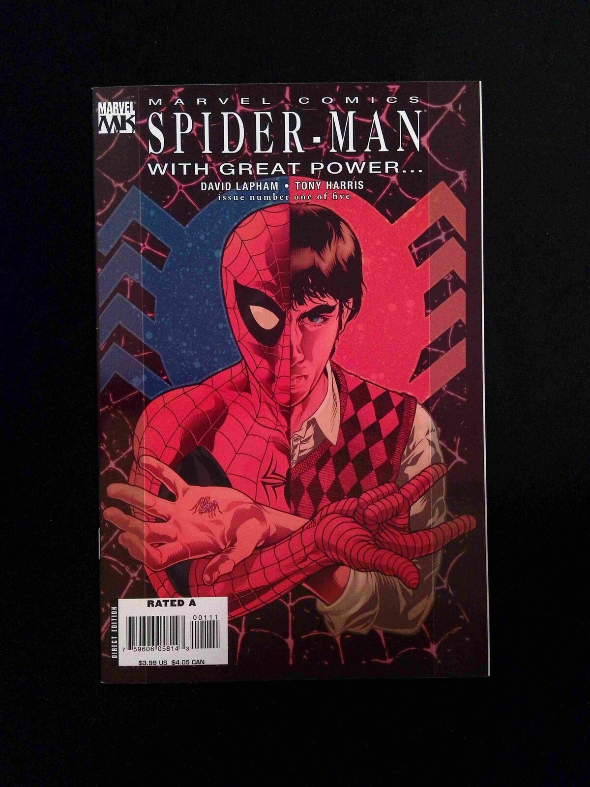 Spider-Man With Great Power #1 MARVEL Comics 2008 NM-