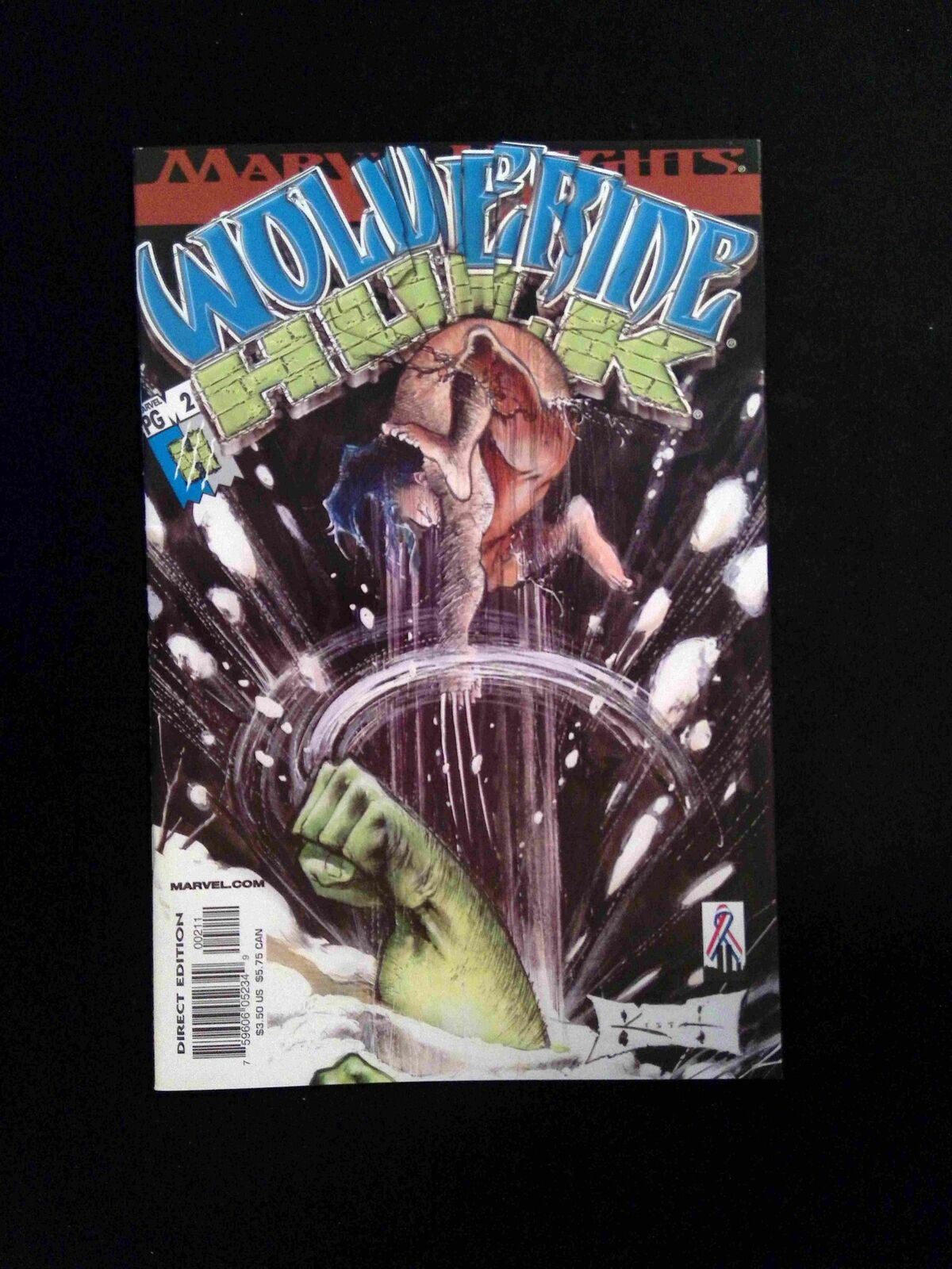 Wolverine Hulk #2 MARVEL Comics 2002 VF/NM